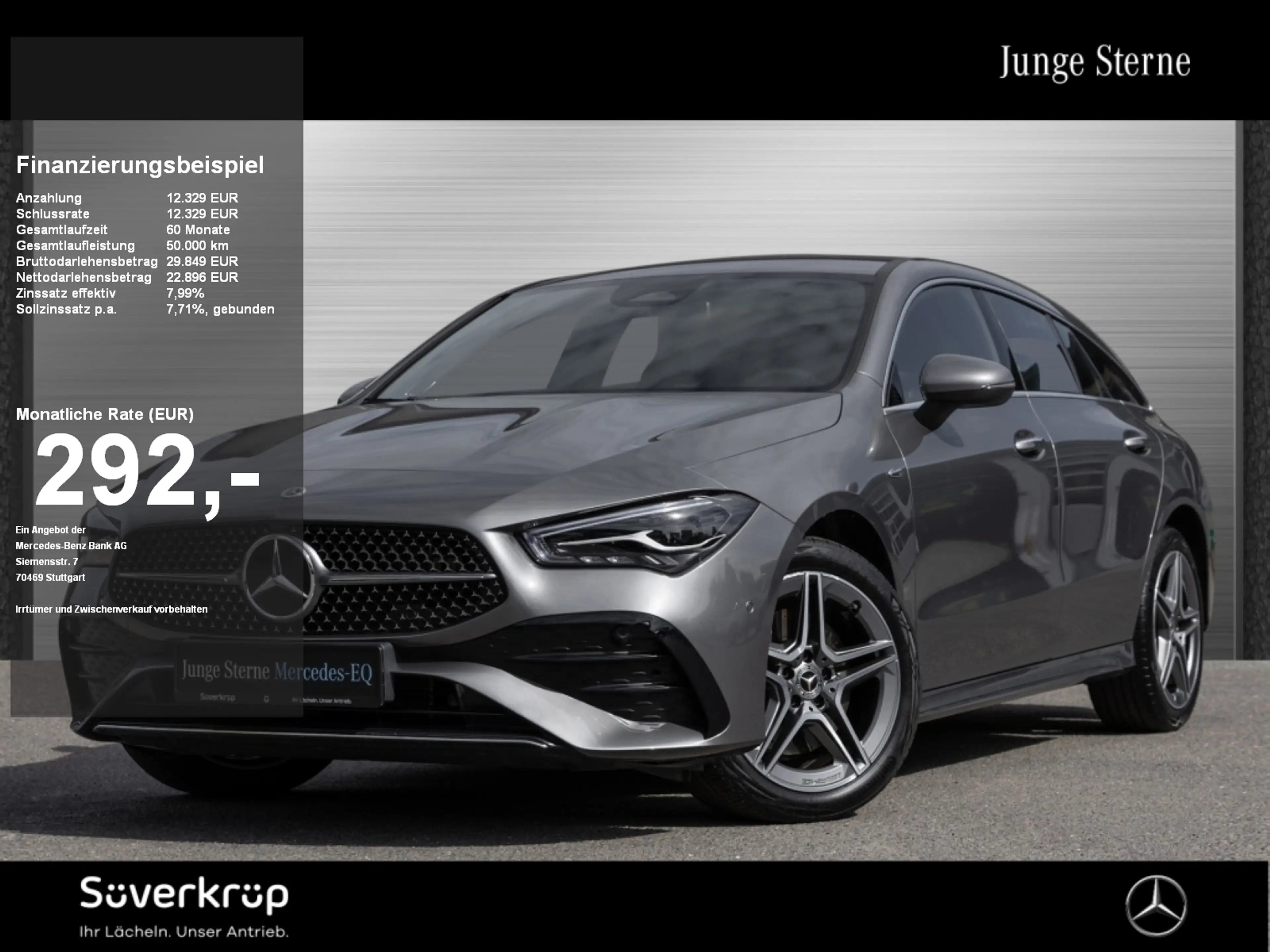 Mercedes-Benz CLA 250 e SB , AMG BURM DISTR KAMERA SPUR STANDH