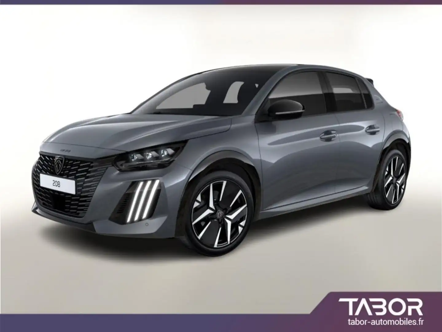 Peugeot 208 1.2 MHEV 136 GT Alcantara Pano GPS Gris - 1