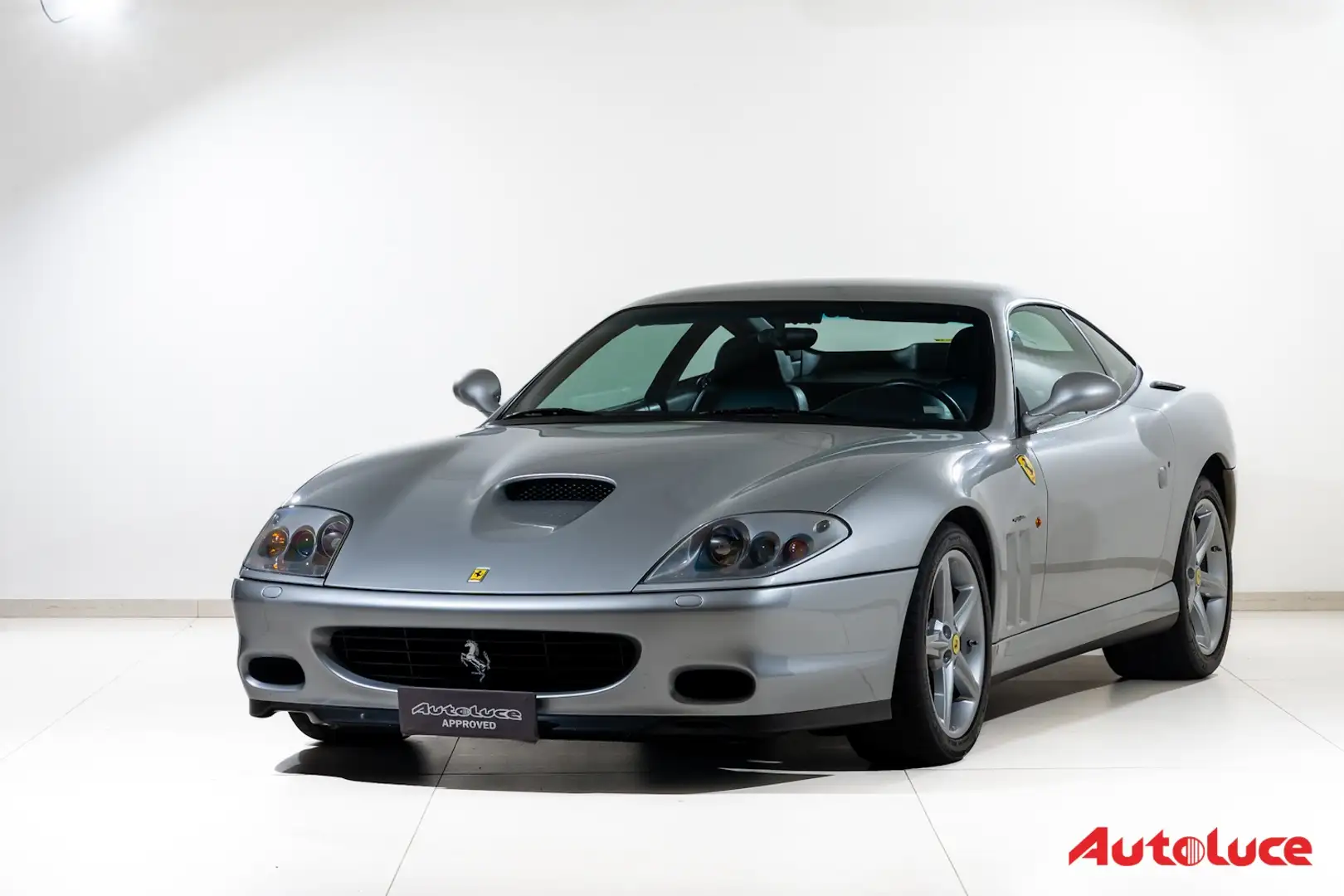 Ferrari 575 M Maranello F1 Plateado - 1