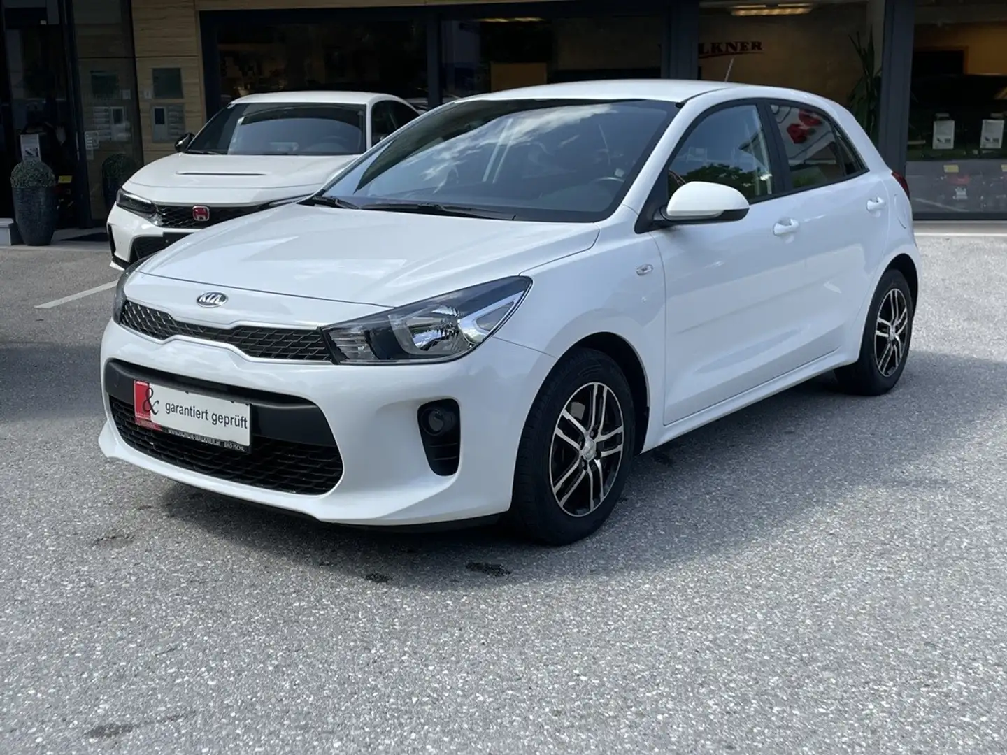 Kia Rio 1,25 MPI Titan ISG Blanc - 1