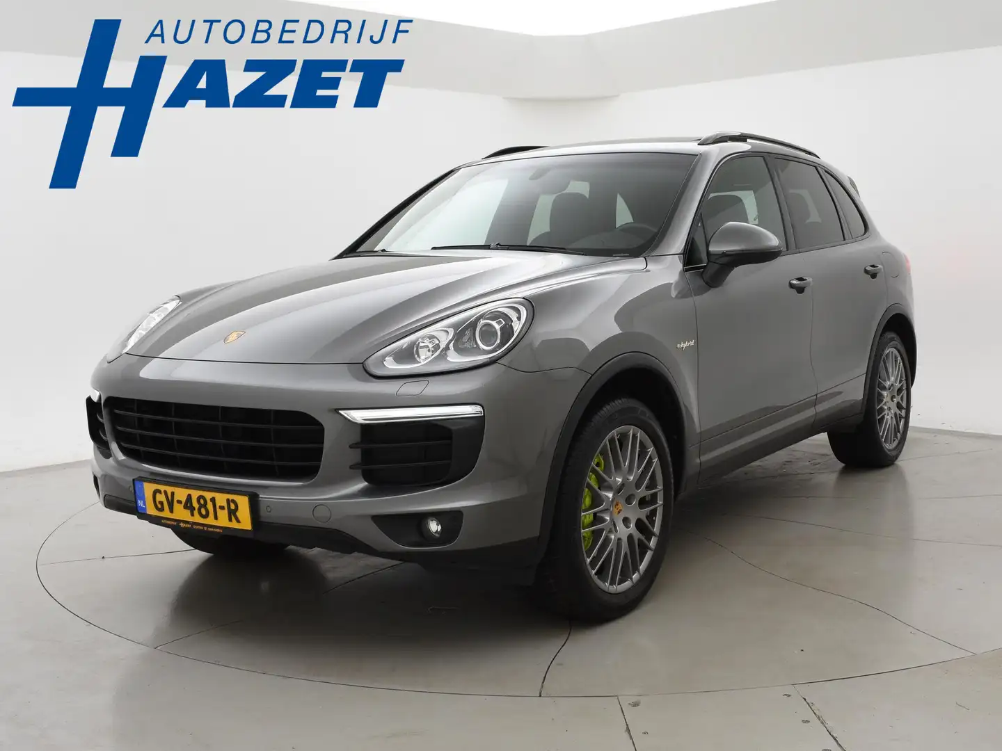 Porsche Cayenne 3.0 S E-HYBRID 416 PK ORIG. NL + PANORAMA | BOSE | Grijs - 1