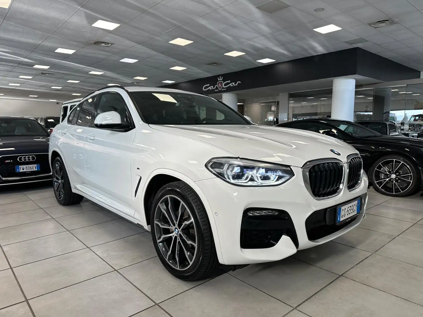 BMW X4 xdrive20d mhev 48V Msport auto Bianco - 1