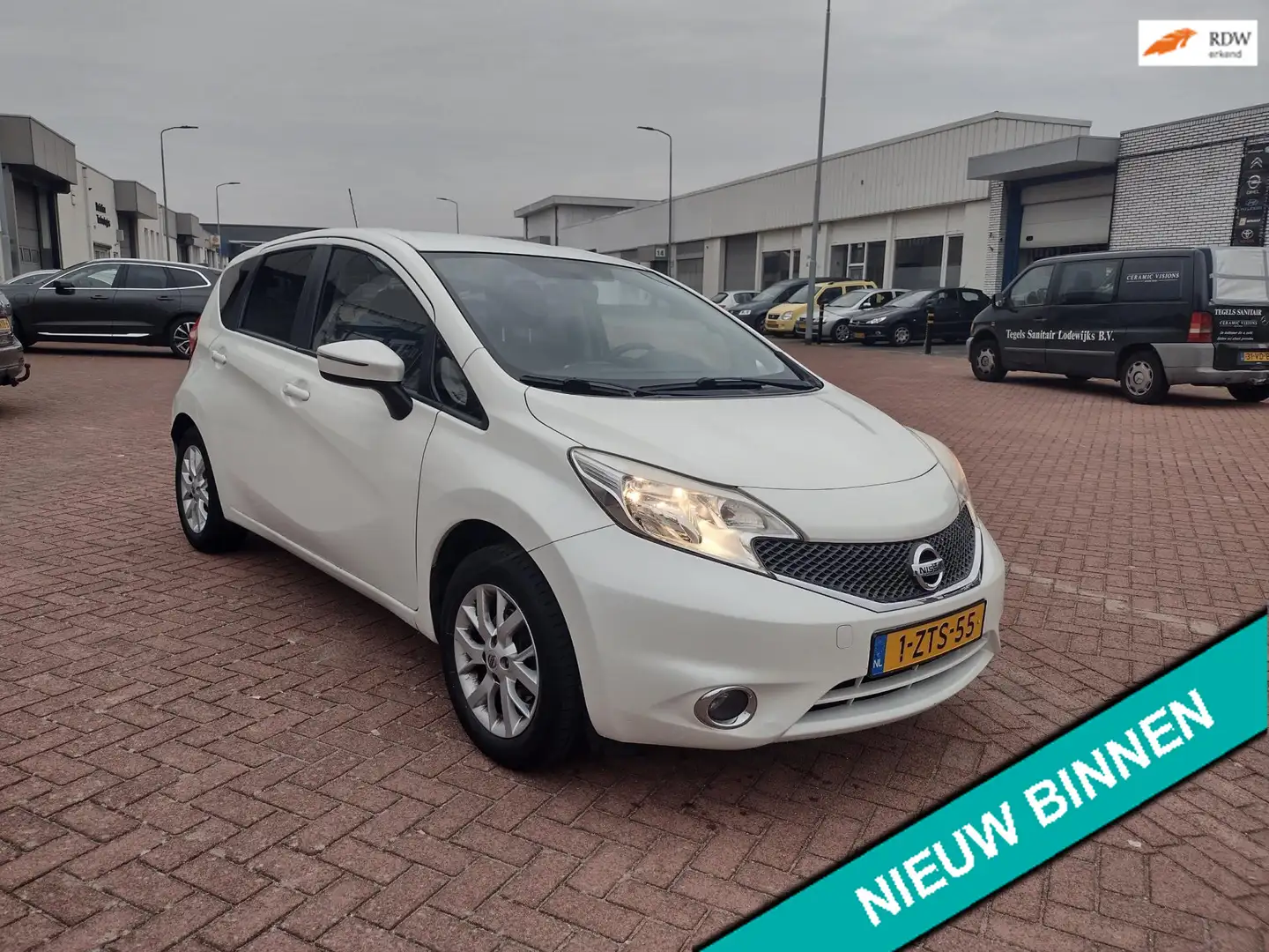 Nissan Note 1.2 Connect Edition MOOIE AUTO BEL 0619590613 AIRC Weiß - 1