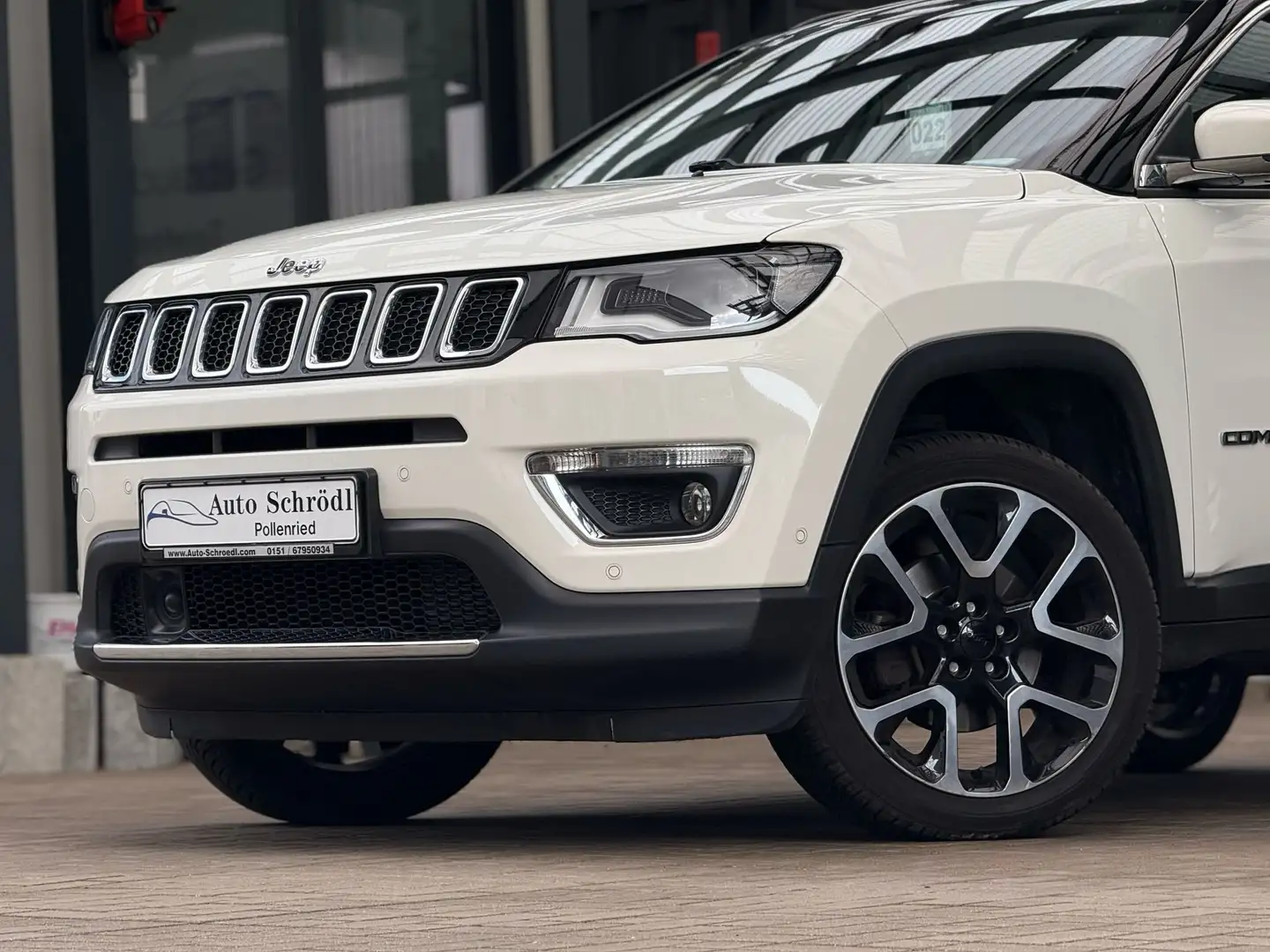 Jeep Compass 4WD Aut. 1.4 Limited, Pano, ACC, BEATS, Bi-Xenon Blanc - 2
