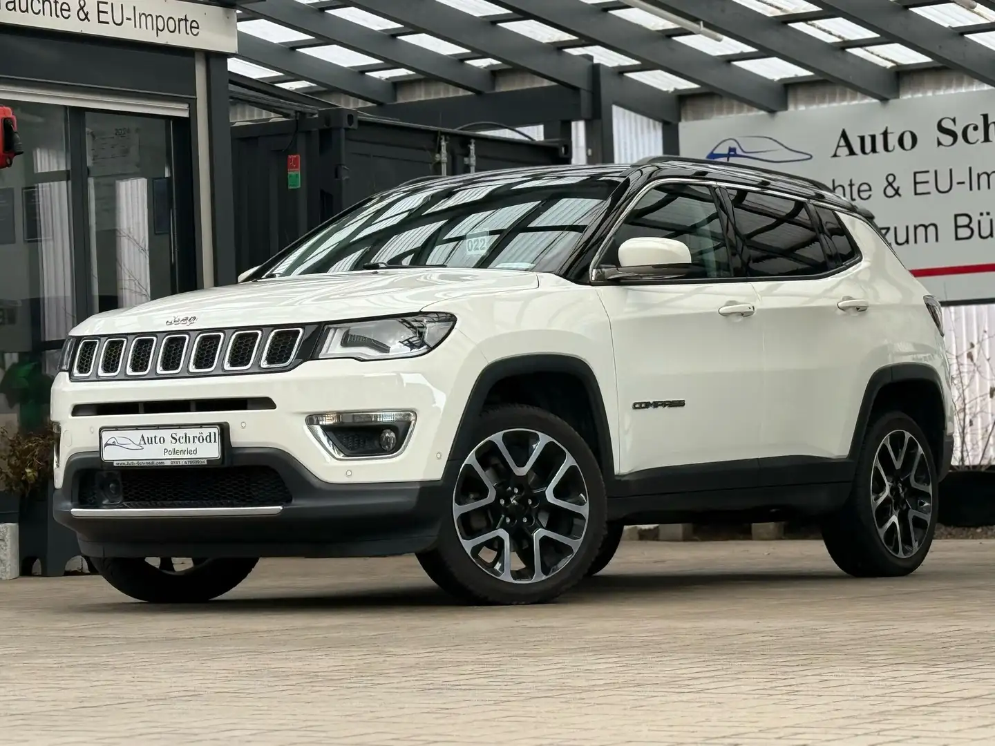 Jeep Compass 4WD Aut. 1.4 Limited, Pano, ACC, BEATS, Bi-Xenon Blanc - 1