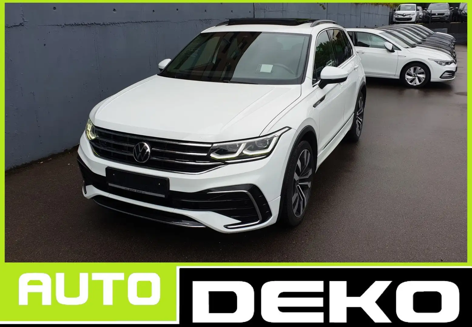 Volkswagen Tiguan 1.5 TSI DSG 3x R-Line Pano/Virtual/Matrix Weiß - 1