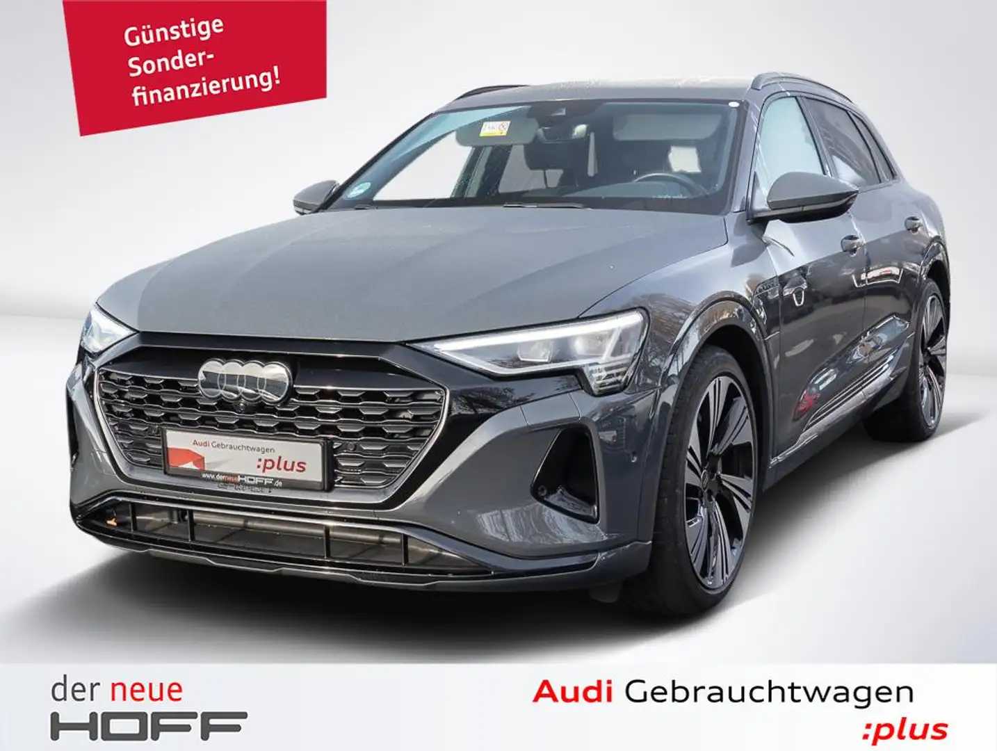 Audi Q8 e-tron advanced 50 quattro Acc Luftfahrwerk Matrix Klima Gri - 1