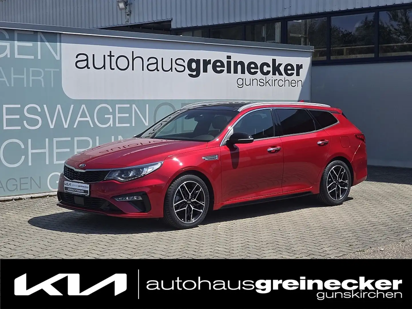 Kia Optima Wagon 1,6 CRDi SCR GT-Line DCT Aut. Czerwony - 1
