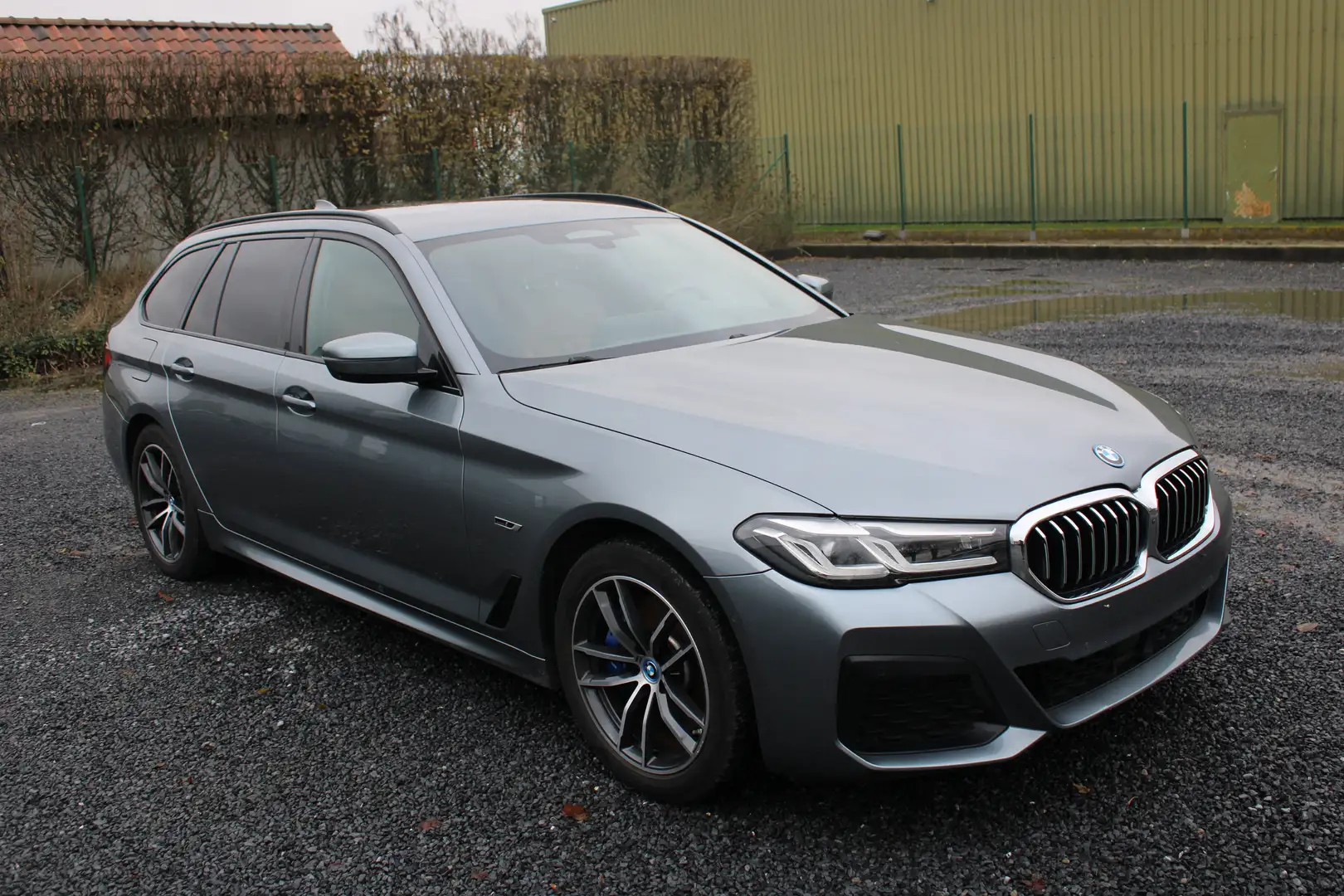 BMW 530 530e HYBRID *M SPORT* TREKHAAK *360° CAMERA* Gris - 2