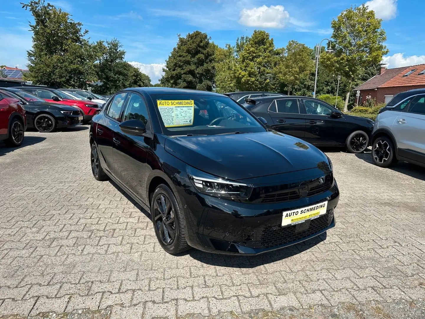 Opel Corsa F 1.2 GS 8tkm/100PS/Kamera/Sitzhzg./LED Schwarz - 2