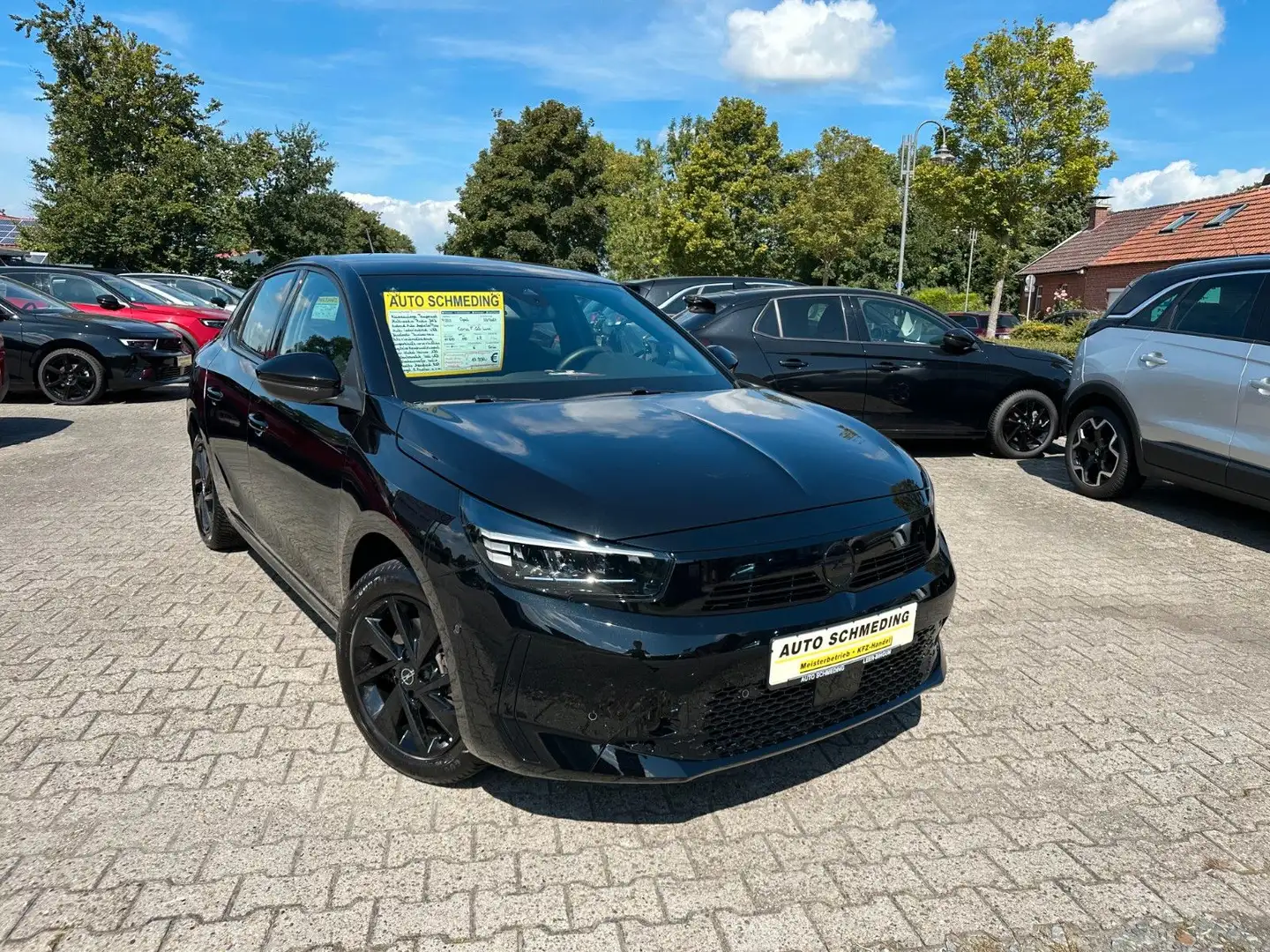 Opel Corsa F 1.2 GS 8tkm/100PS/Kamera/Sitzhzg./LED Schwarz - 1