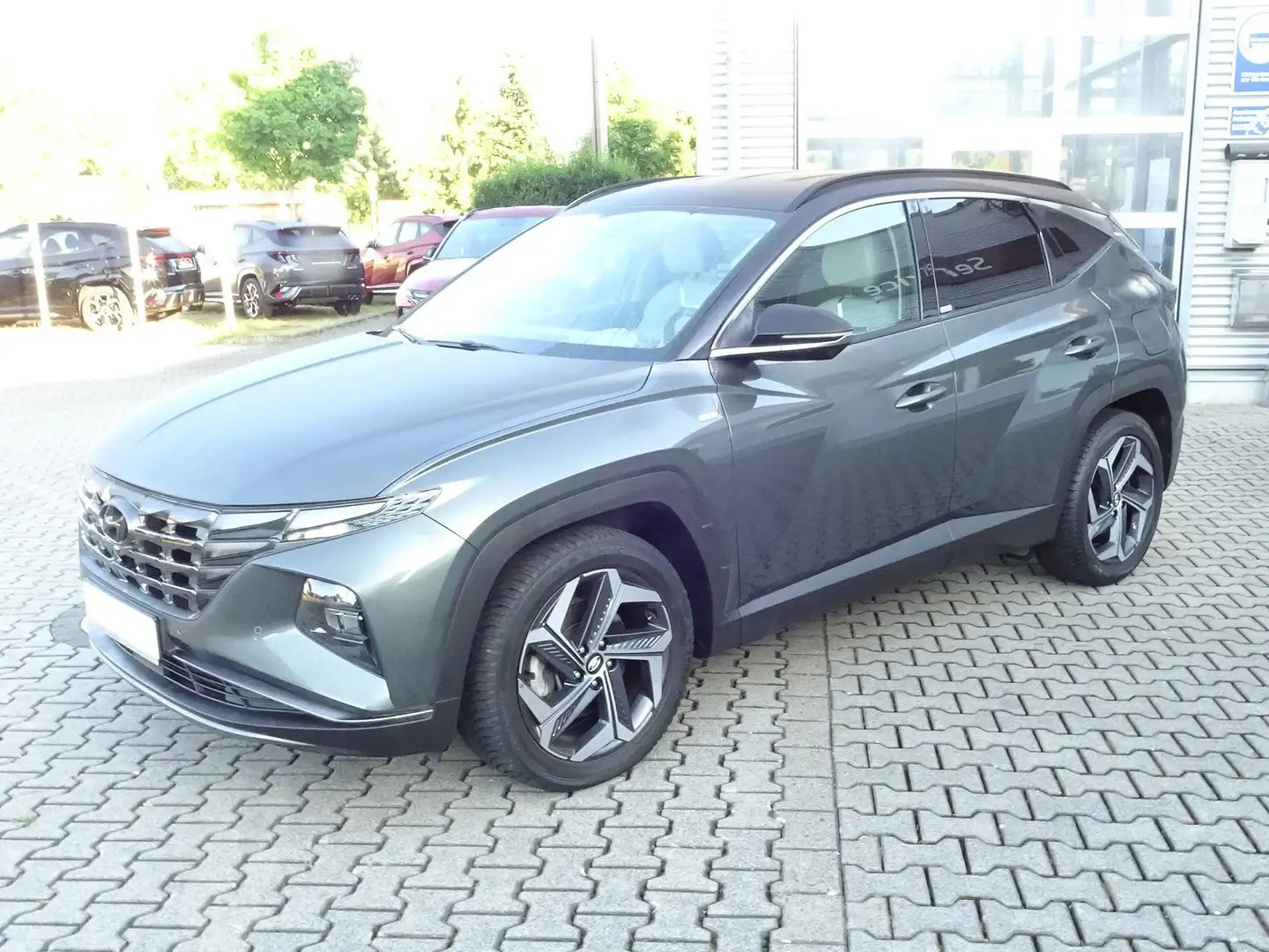 Hyundai TUCSON 1.6 T-GDi 48V-Hybrid 2WD Prime 360G Kamera Navi Grün - 1