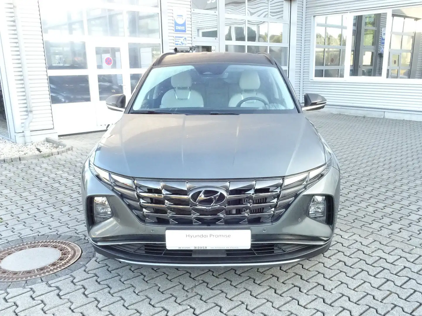 Hyundai TUCSON 1.6 T-GDi 48V-Hybrid 2WD Prime 360G Kamera Navi Grün - 2