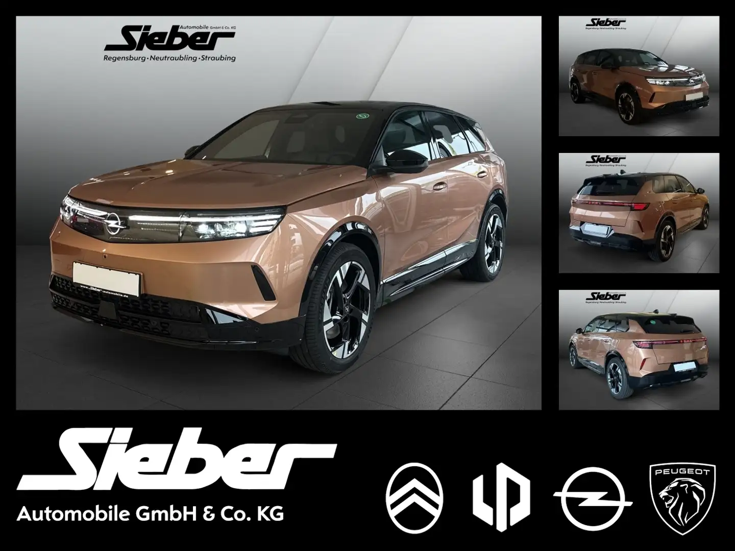 Opel Grandland 157kW GS Electric *Panorama*Navi* Orange - 1