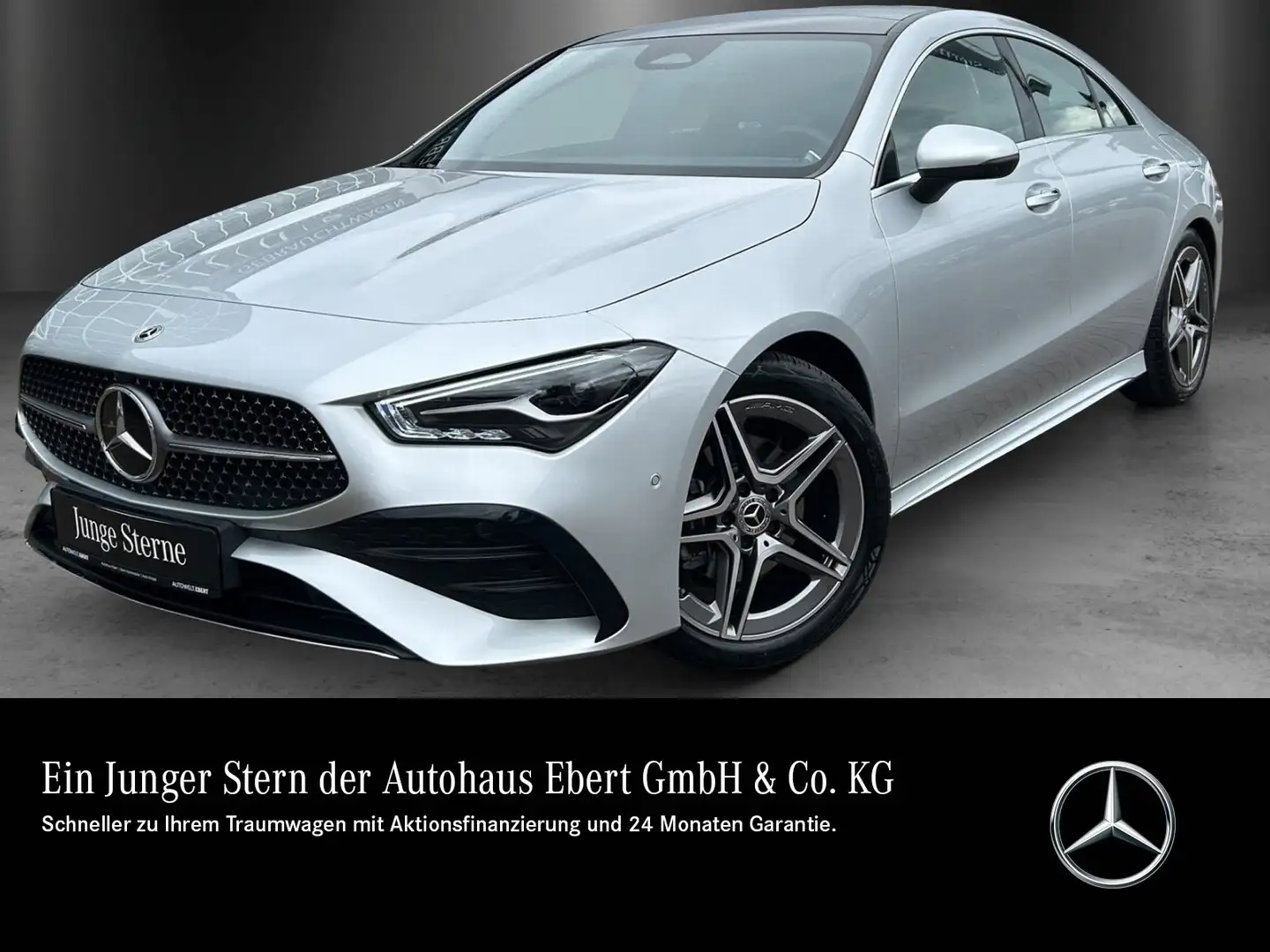 Mercedes-Benz CLA 180 AMG Prem AHK Pano LED Memo KeyGo Totwink Silber - 1