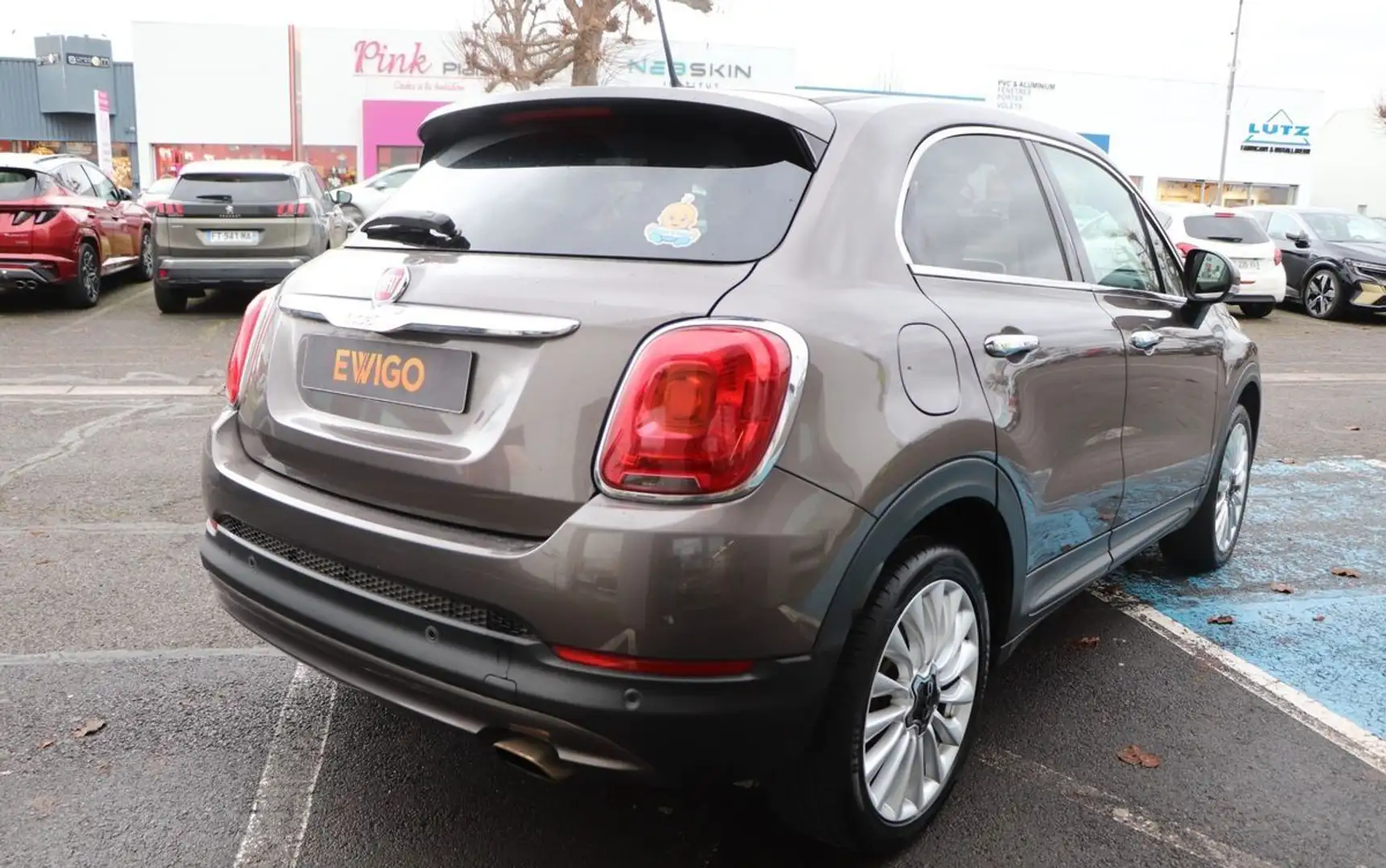 Fiat 500X 1.6 110 bluetooth Gris - 2