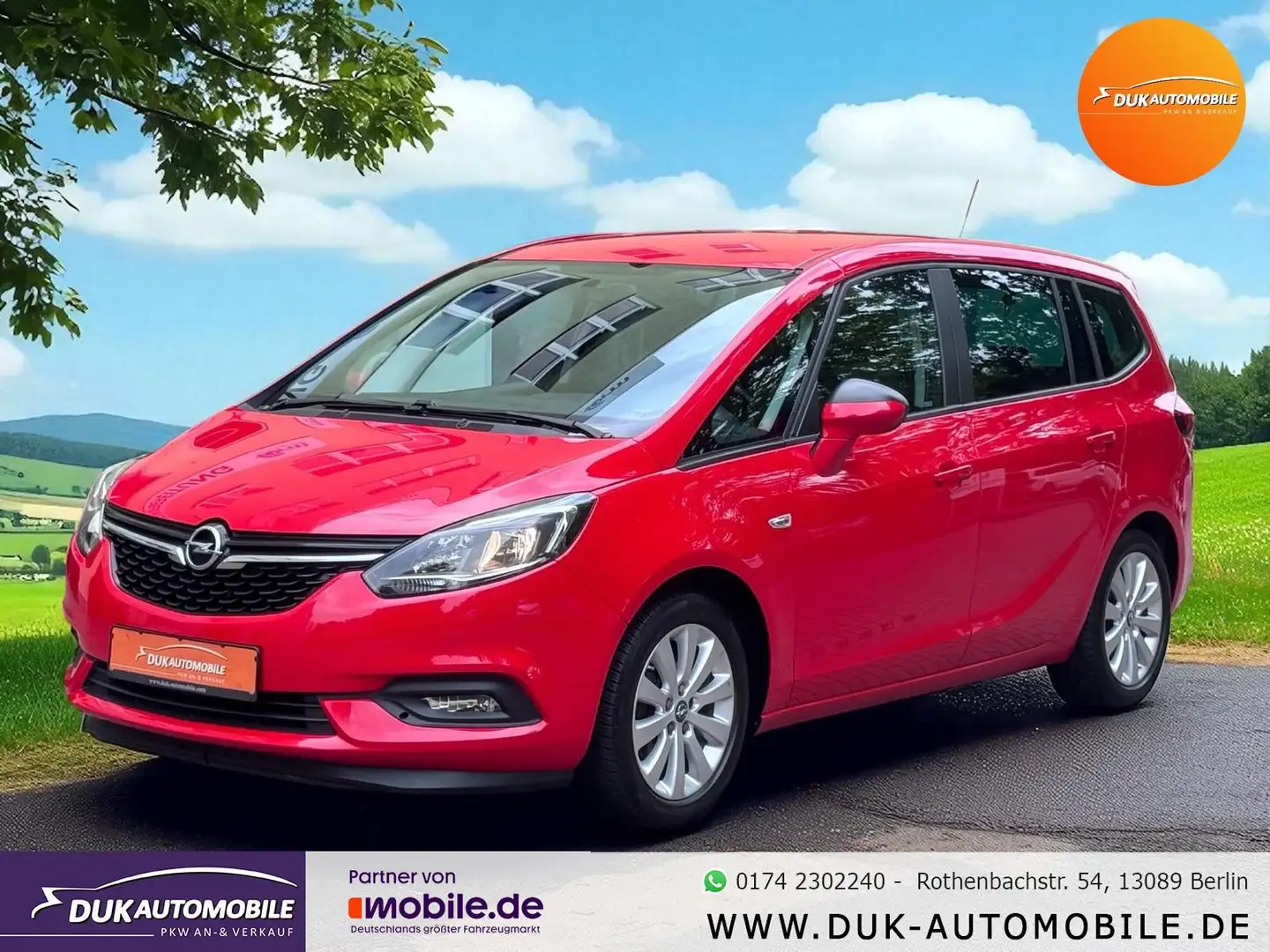 Opel Zafira Tourer C ON *Apple CarPlay*PDC* Rouge - 1