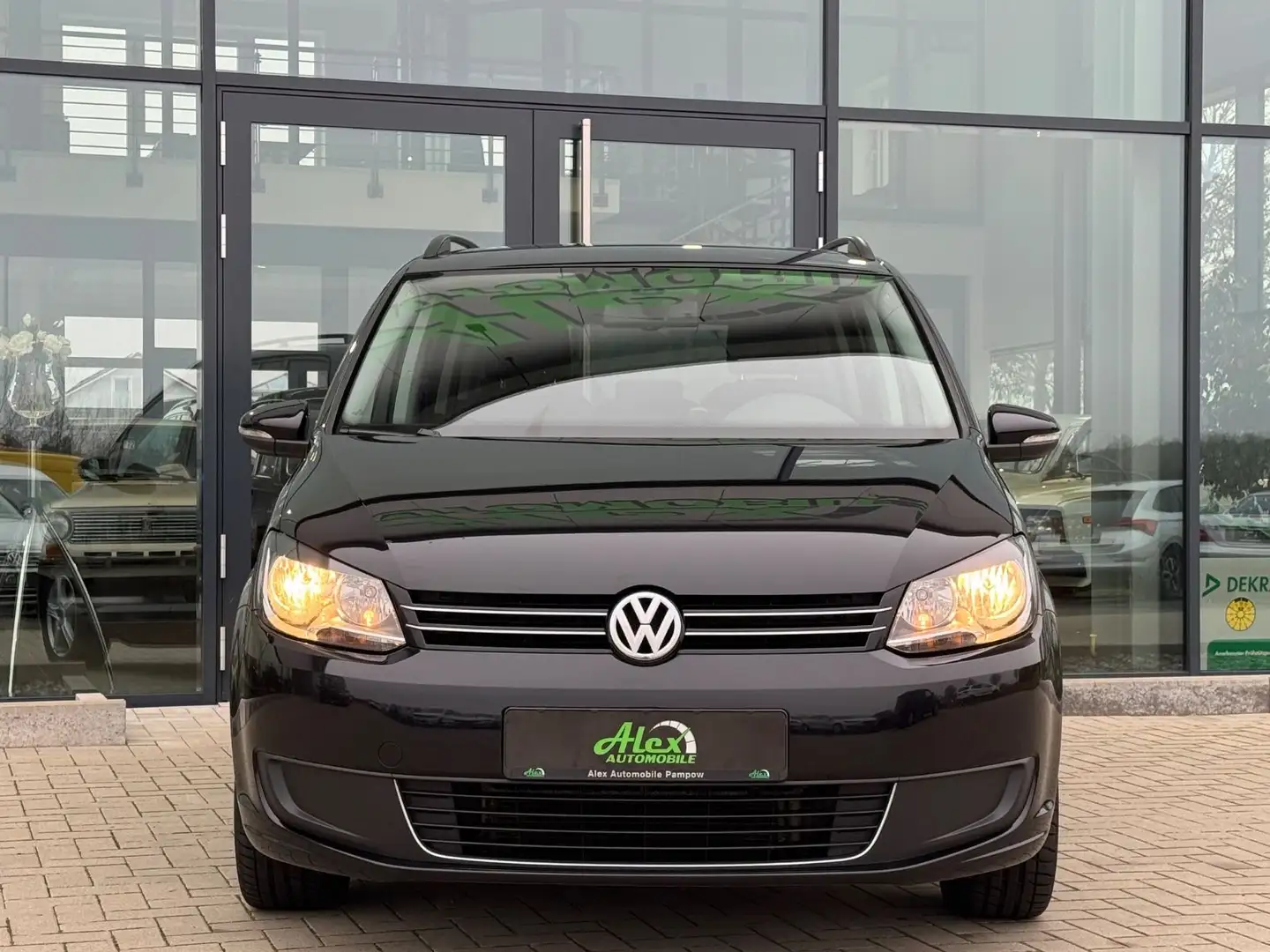 Volkswagen Touran 1.6 TDI Comfortline BMT Temp. Navi PDC Noir - 2