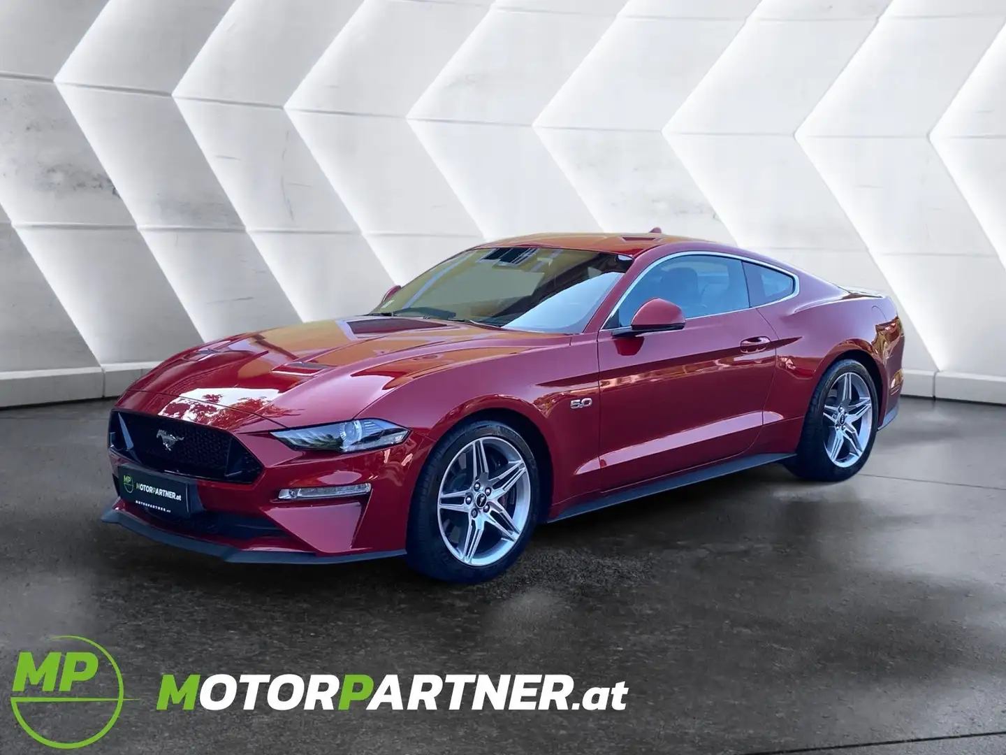 Ford Mustang Coupe 5,0L V8 **GT** perfekter Erstbesitz Rot - 1