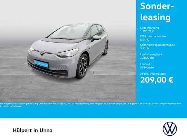 Volkswagen ID.3 Pure Performance CITY ACC LM19 NAVI SITZHZ.