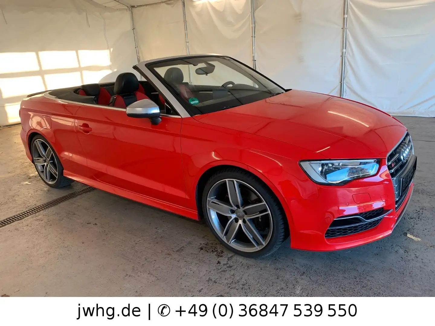 Audi S3 Cabriolet 2.0 TFSI quattro Nav Xen 19" Kamera Rot - 2