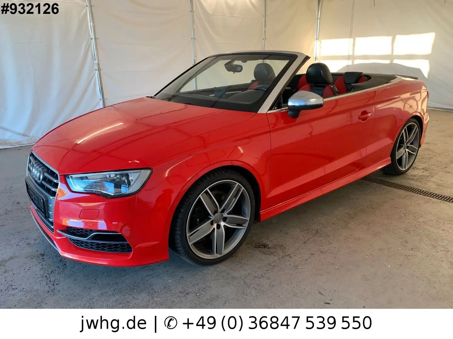 Audi S3 Cabriolet 2.0 TFSI quattro Nav Xen 19" Kamera Rot - 1