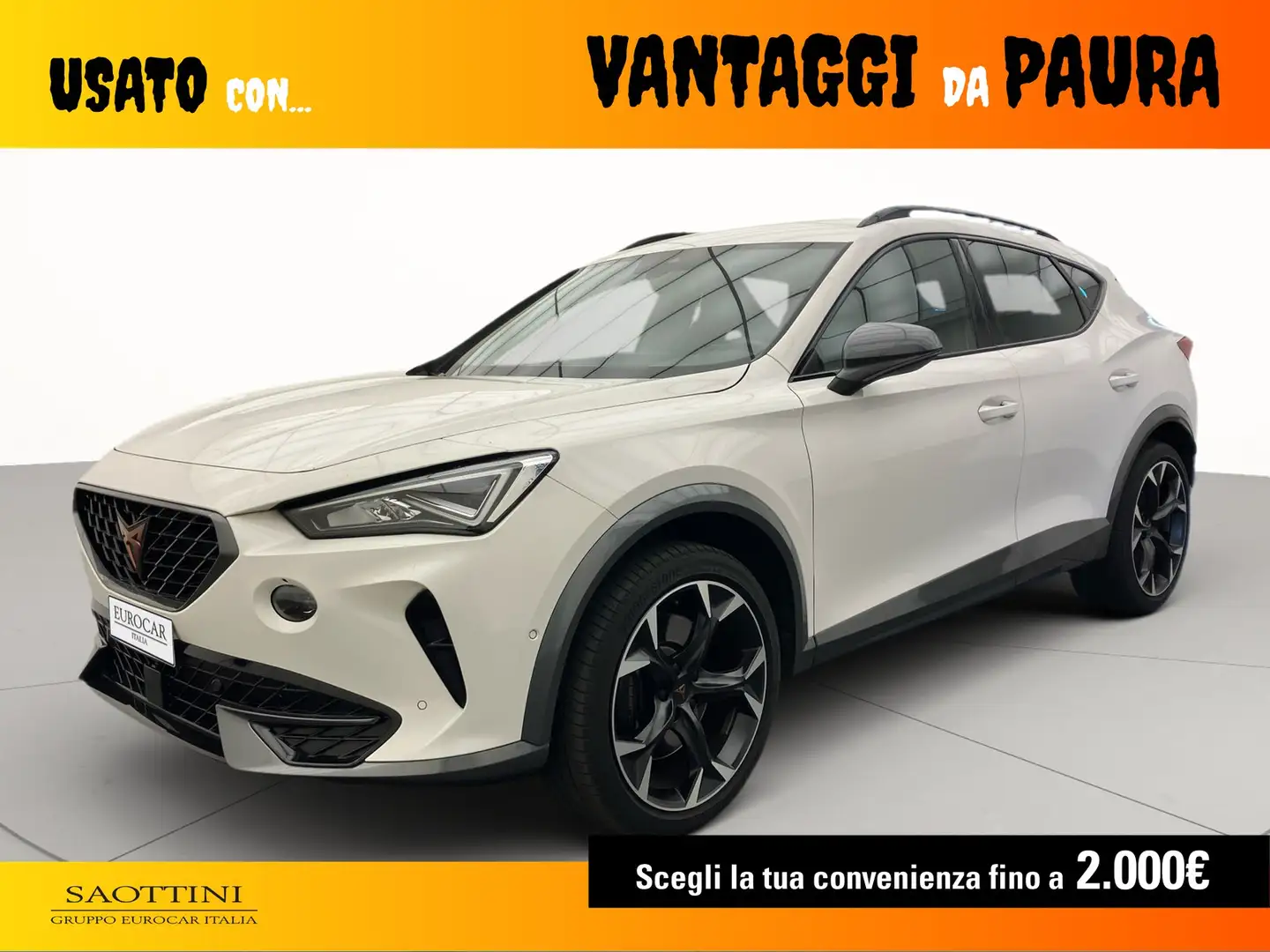 CUPRA Formentor 2.0 TSI VZ 245 CV DSG Bianco - 1