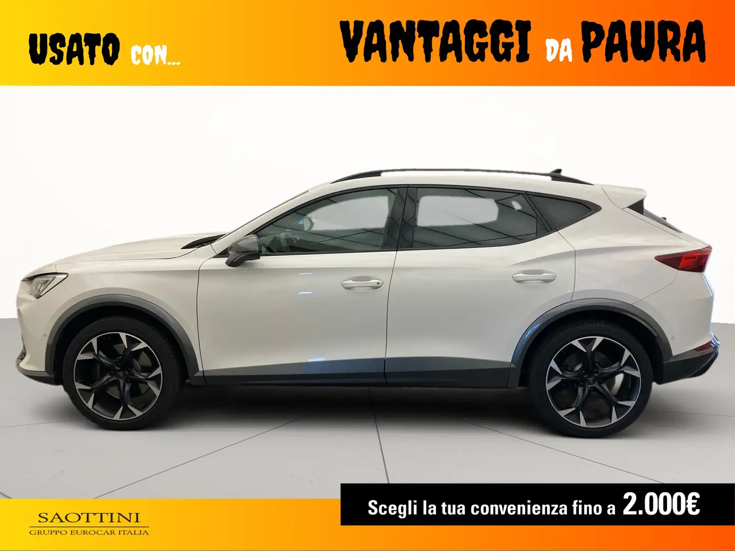 CUPRA Formentor 2.0 TSI VZ 245 CV DSG Bianco - 2