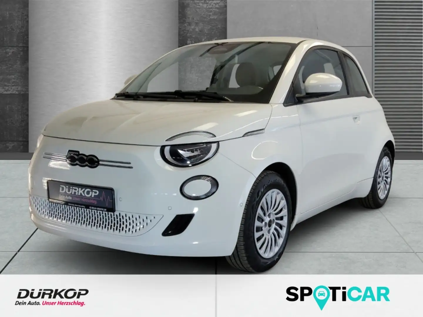 Fiat 500e Navigation Klimaautomatik Sitzheizung Weiß - 1