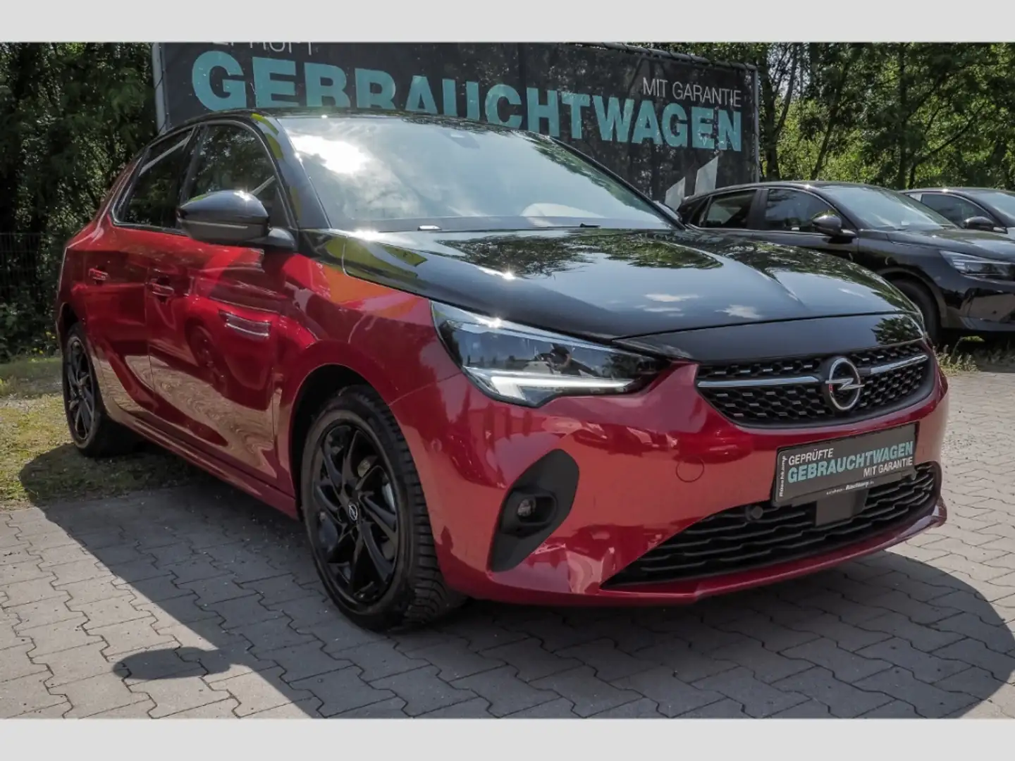 Opel Corsa F Elegance 1.2 LED RückKam Winterpaket Alu PDC  Al Rot - 2