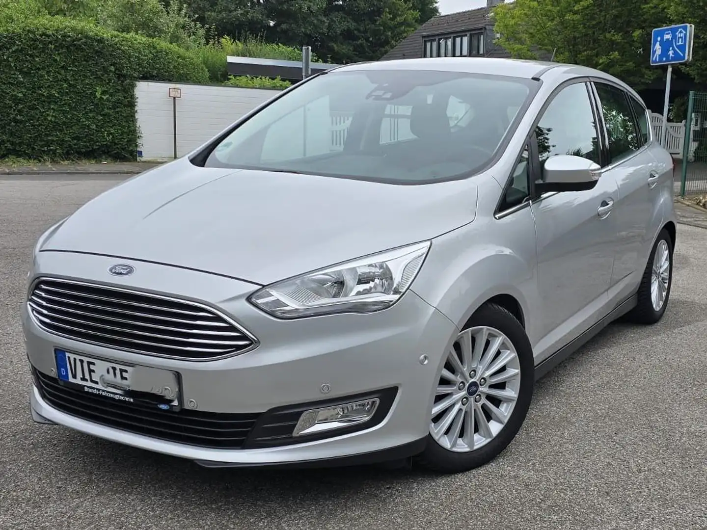 Ford C-Max C-Max 1.0 EcoBoost Titanium Kam. Spurh. Verkehrsz Silber - 1