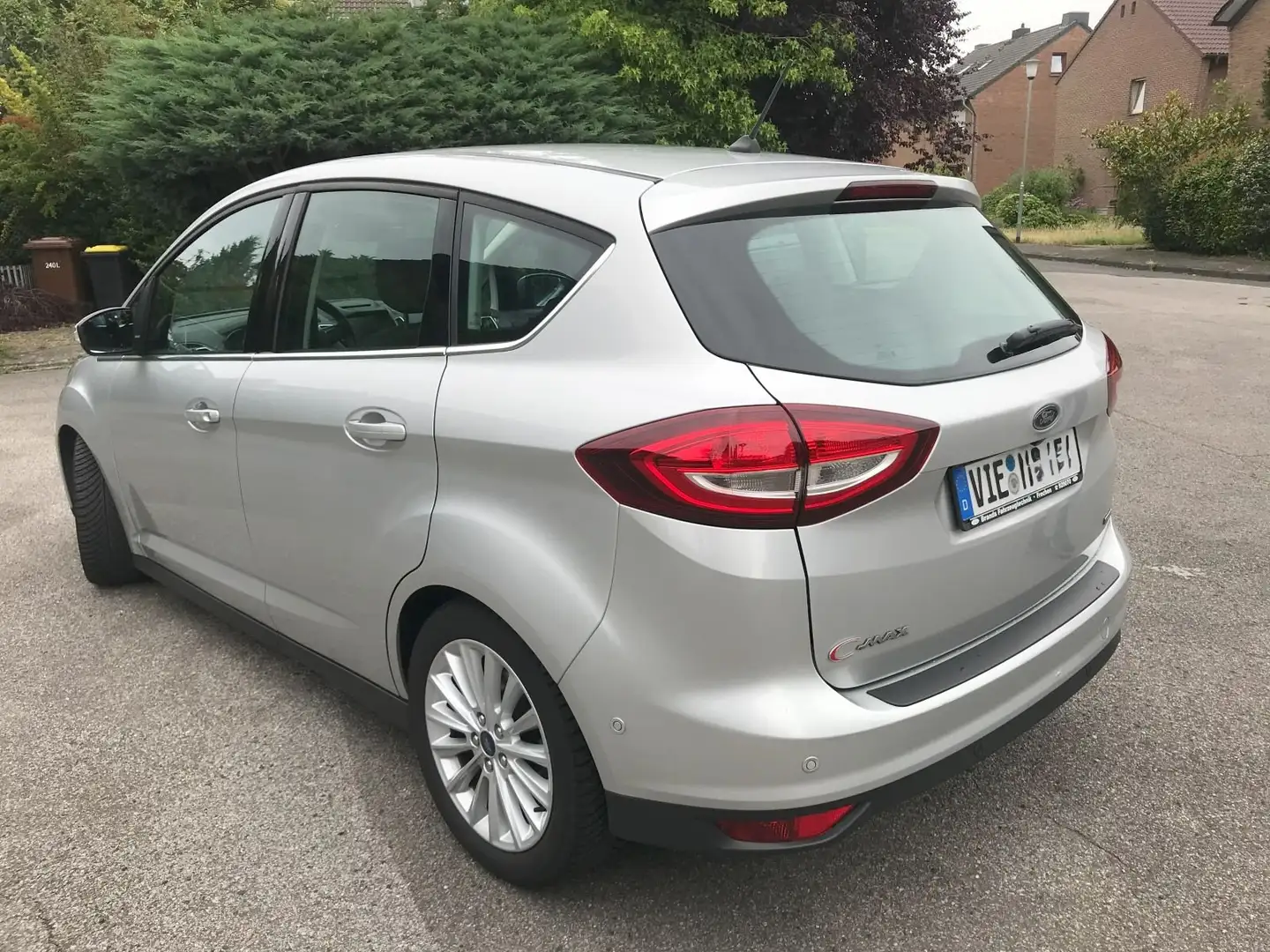 Ford C-Max C-Max 1.0 EcoBoost Titanium Kam. Spurh. Verkehrsz Silber - 2