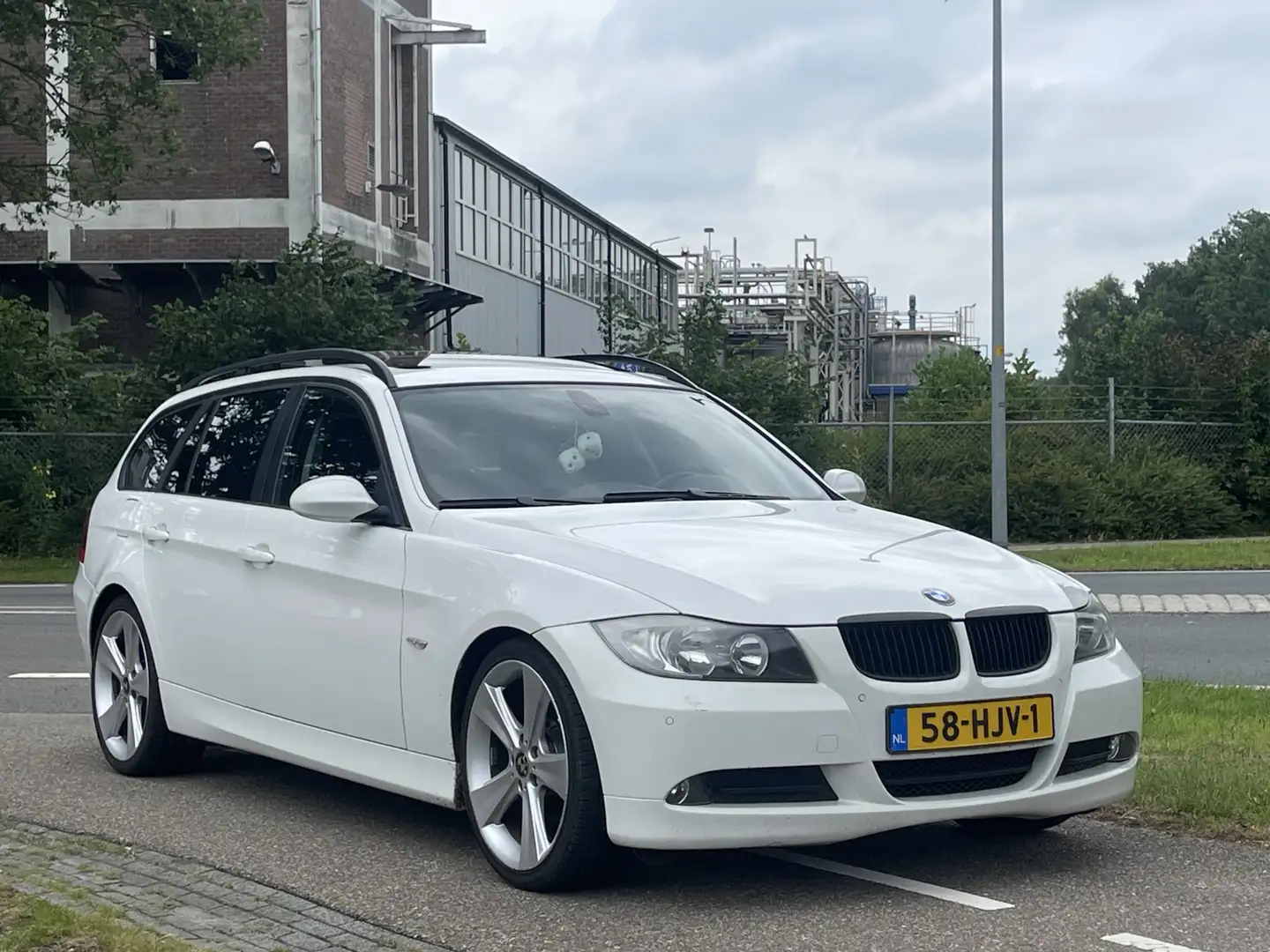 BMW 320 3-serie Touring 320i *Panoramadak*GrootNavi*Stoelv Blanco - 1