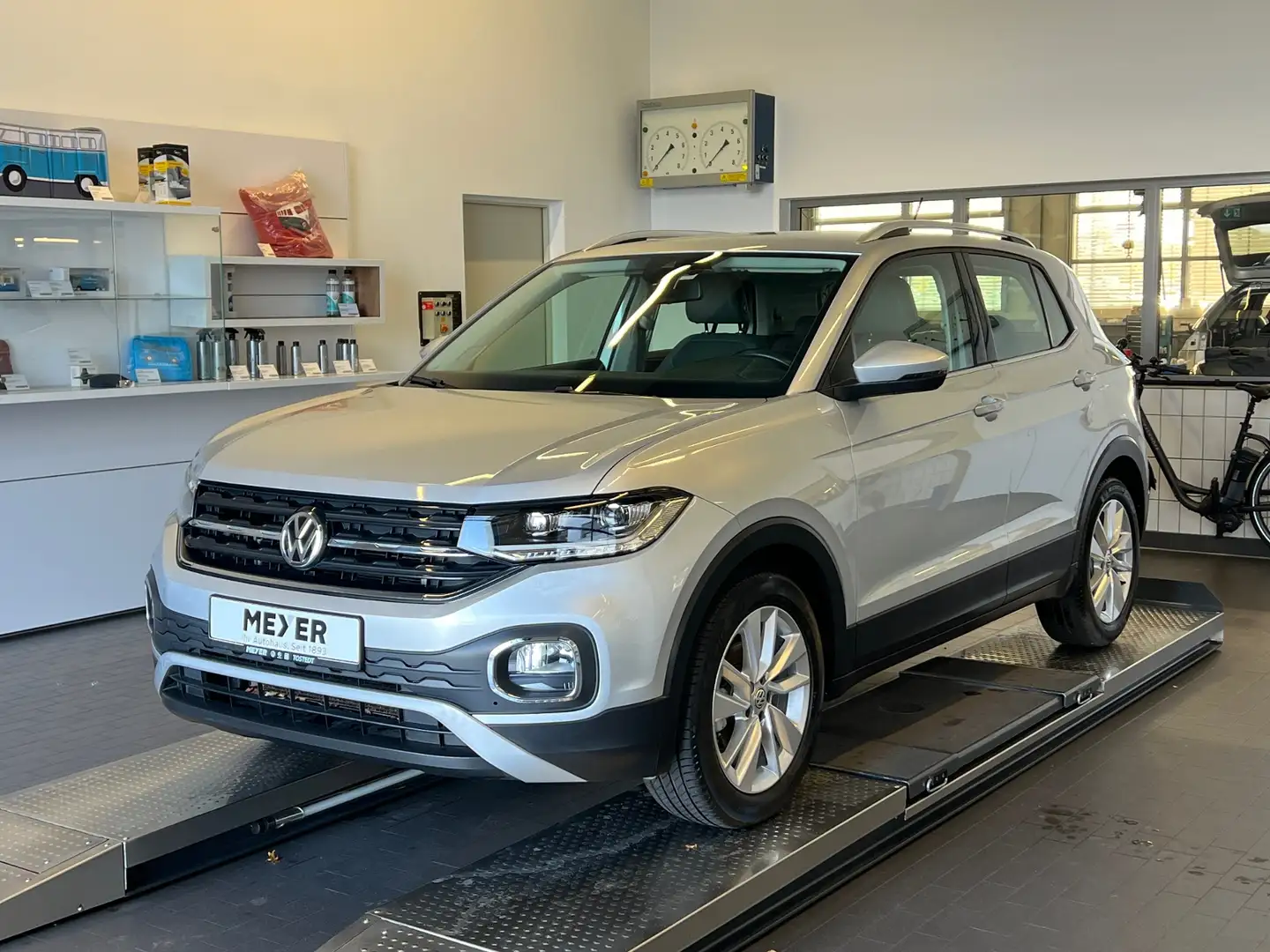 Volkswagen T-Cross Style 1.0 TSI *LED, Navi, ACC, Sitzhzg., 17'-LM* Argent - 2
