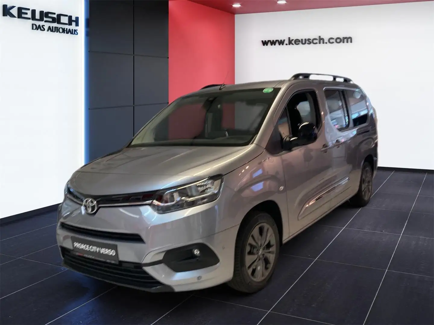 Toyota Proace City Verso L2 Electric 50kWh Family+ Silber - 1