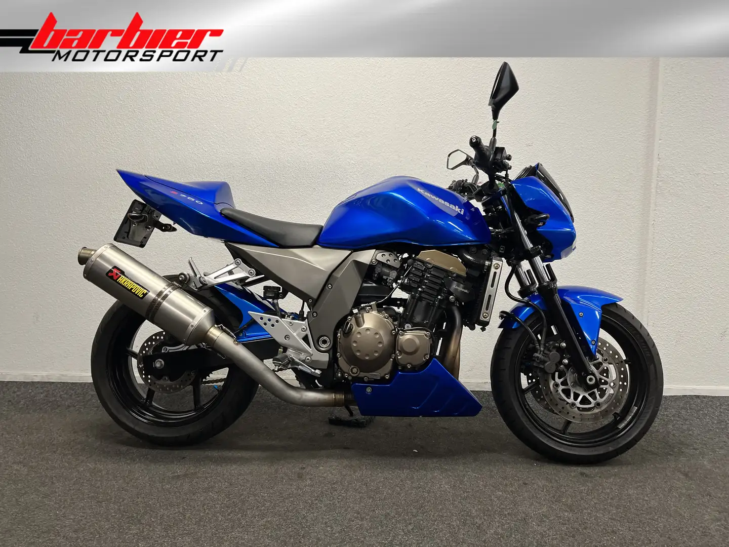 Kawasaki Z 750 Bleu - 1