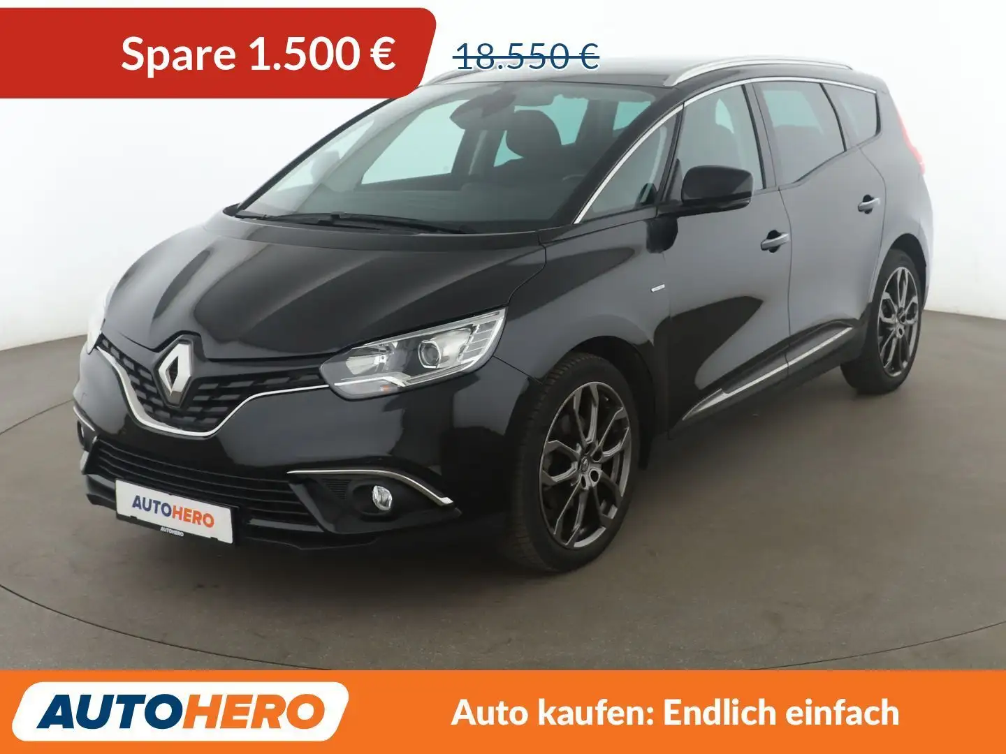 Renault Grand Scenic 1.3 TCe Limited Schwarz - 1