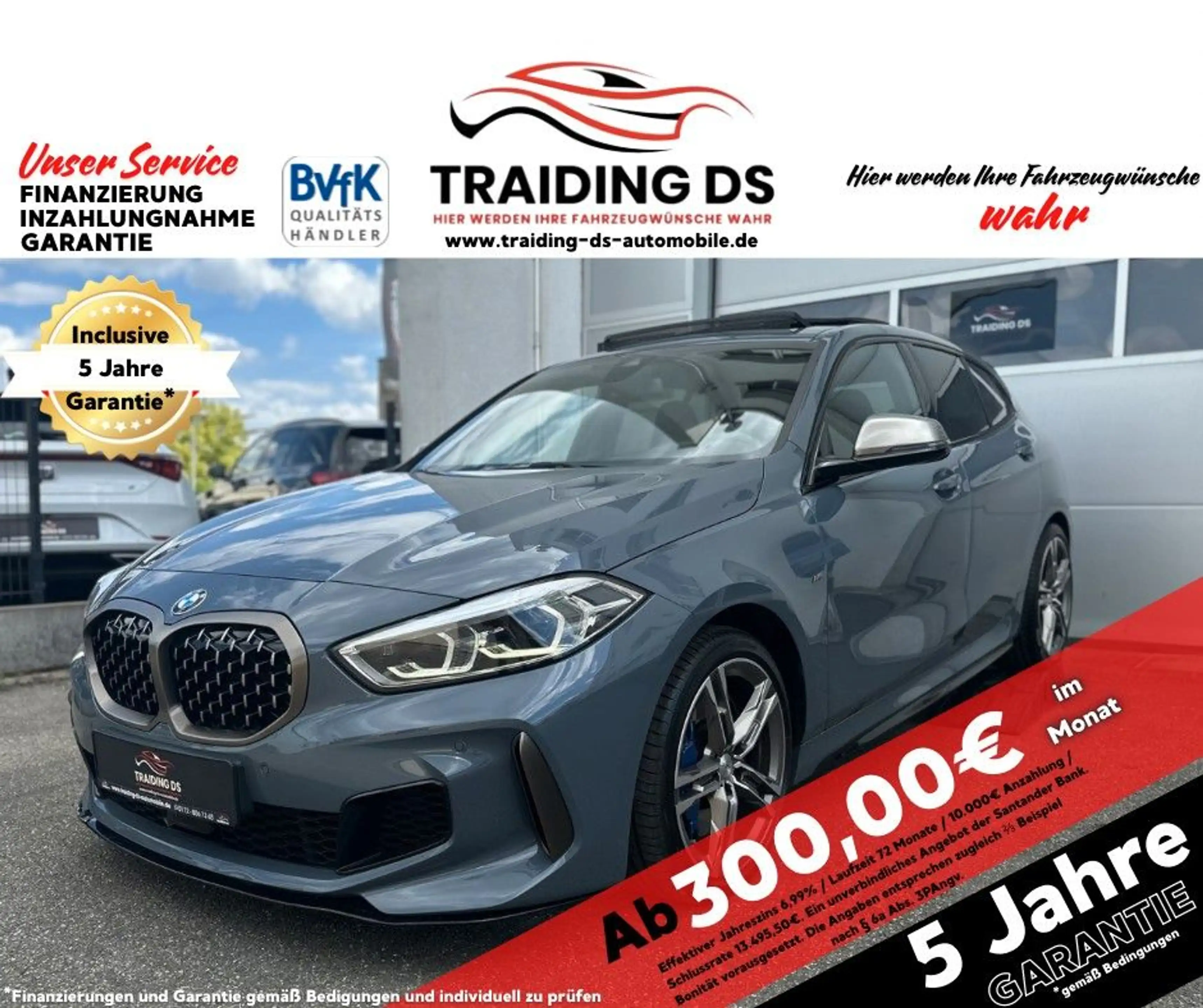 BMW 135 xDrive -Head UP- PANO- TOT. WINKEL-GARANTIE