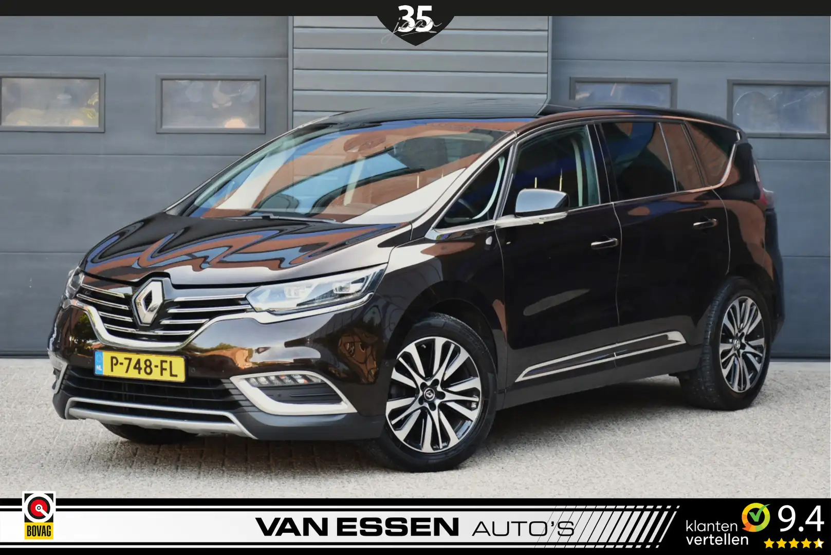 Renault Espace 1.6 dCi Dynamique 5p. Automaat Navigatie Pano Trek Bruin - 1