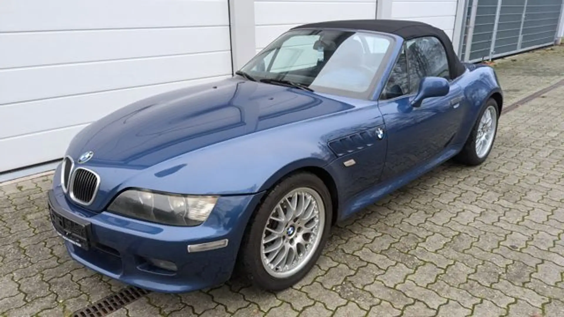 BMW Z3 Roadster 3.0*Leder Blau*Verdeck Neu*1 Hand* Bleu - 2