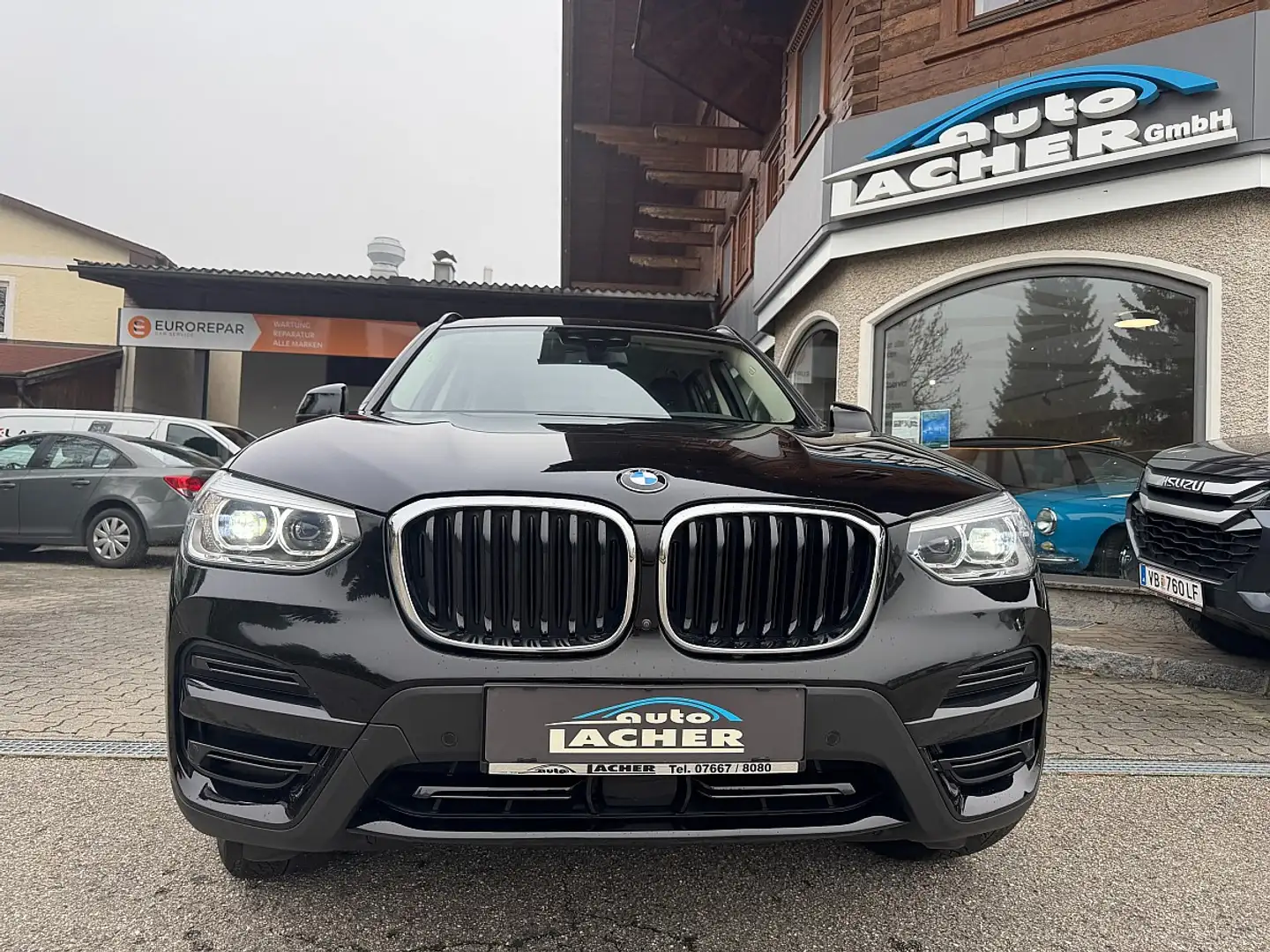 BMW X3 20dA X-Drive Automatik *LED*Radar*Live Cockpit*... Schwarz - 2