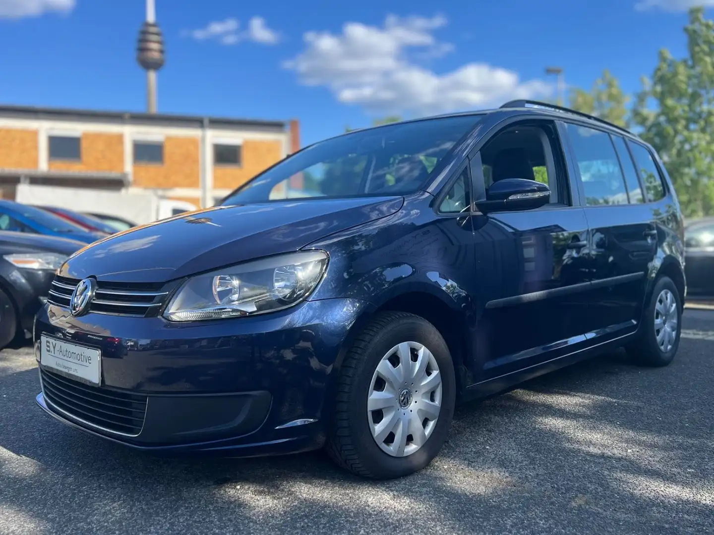 Volkswagen Touran BMT/Klima/Scheckheft/Anhängerkupplung/TÜV Blau - 1