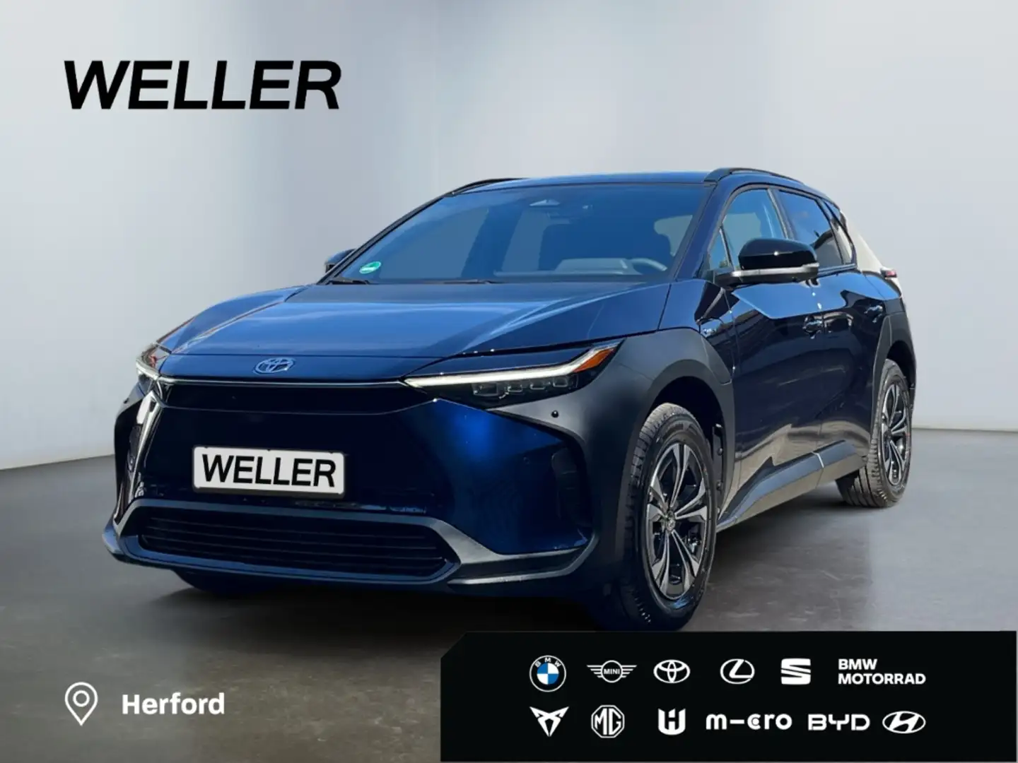 Toyota bZ4X Teamplayer *Matrix*360°*Navi*el Heck*CarPlay* Blau - 1