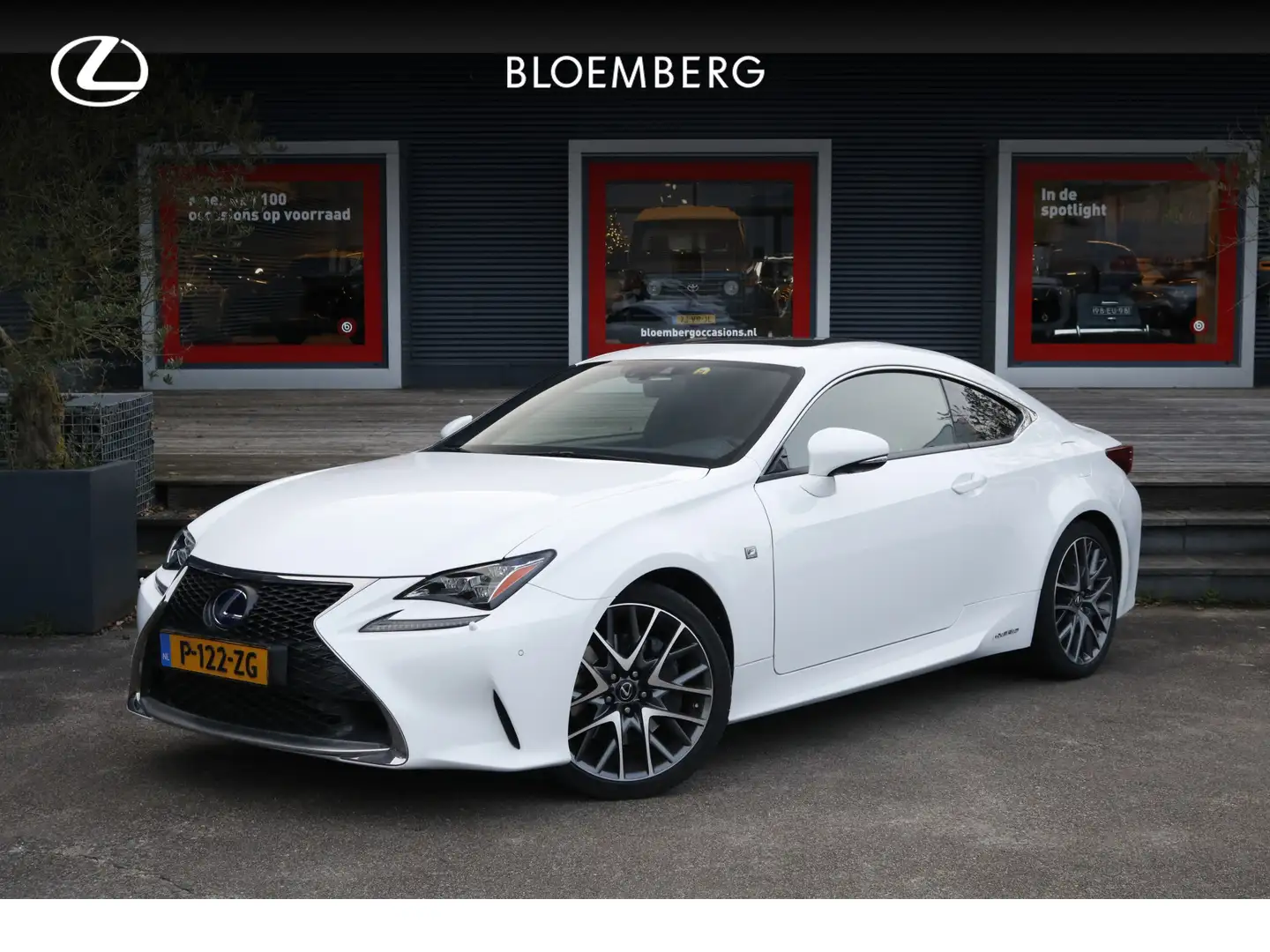 Lexus RC 300h F SPORT Line | Schuif kanteldak | Parelmoer lak | Weiß - 1