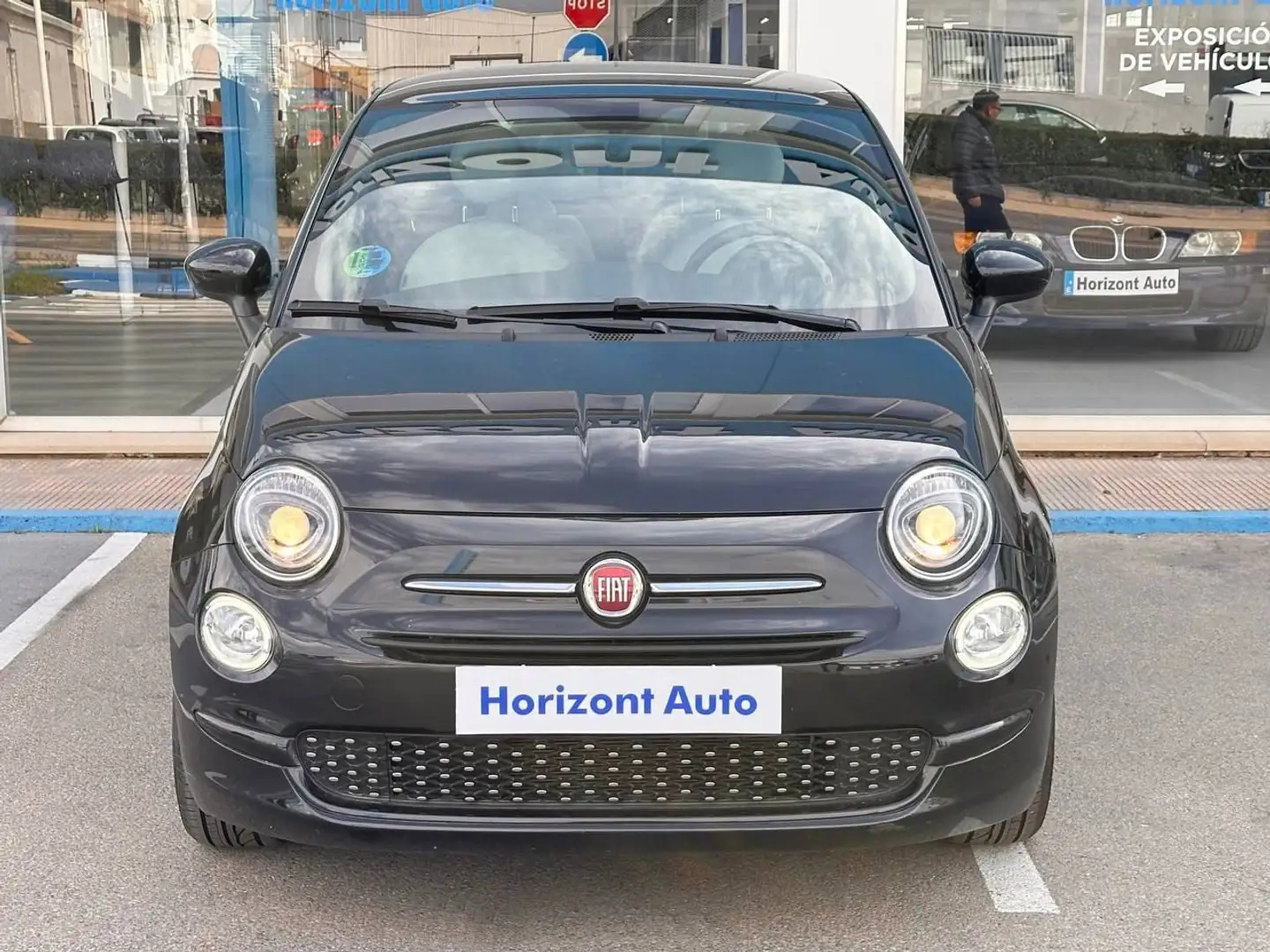 Fiat 500 Hybrid Schwarz - 2