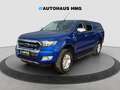 Ford Ranger Limited DoKa 4x4 *HARDTOP*LEDER*AHK* Bleu - thumbnail 1