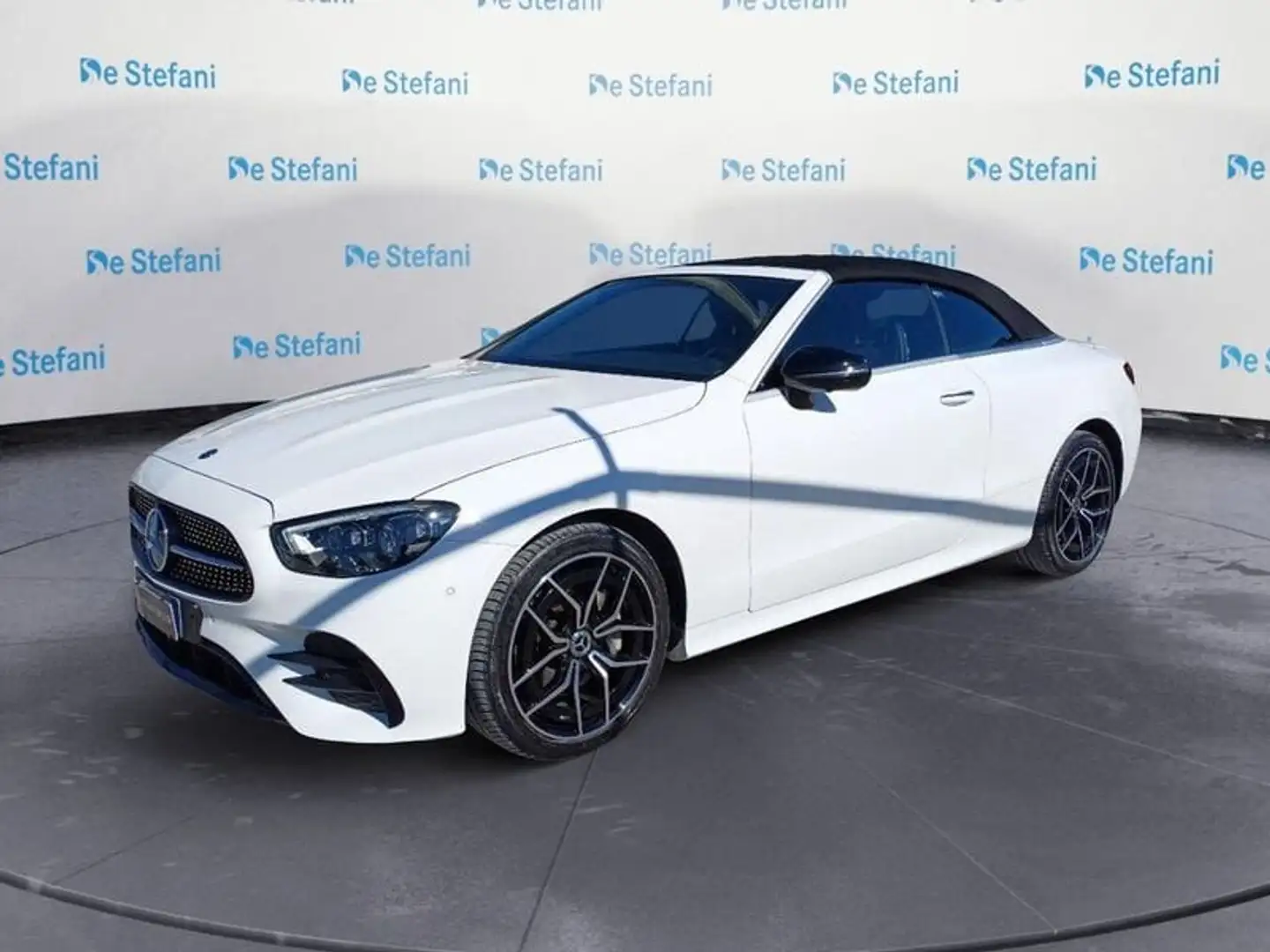 Mercedes-Benz E 220 E 220 d Auto 4Matic Cabrio Premium NIGHT-PACK Bianco - 1