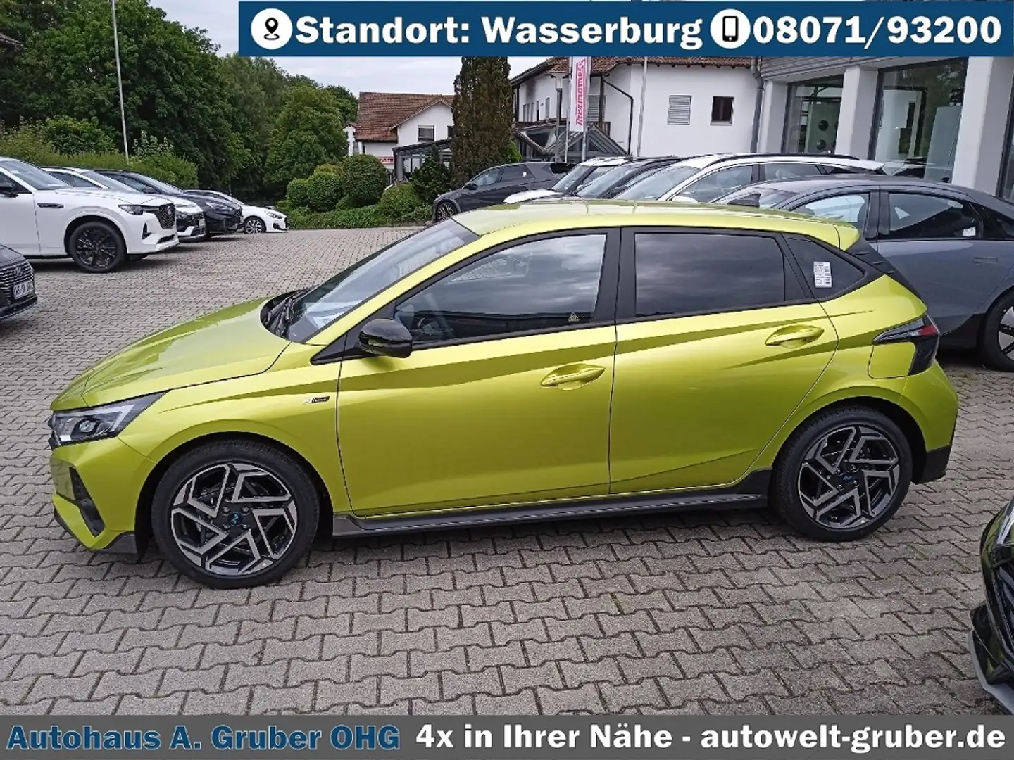 Hyundai i20 100 PS N-LINE Grün - 2