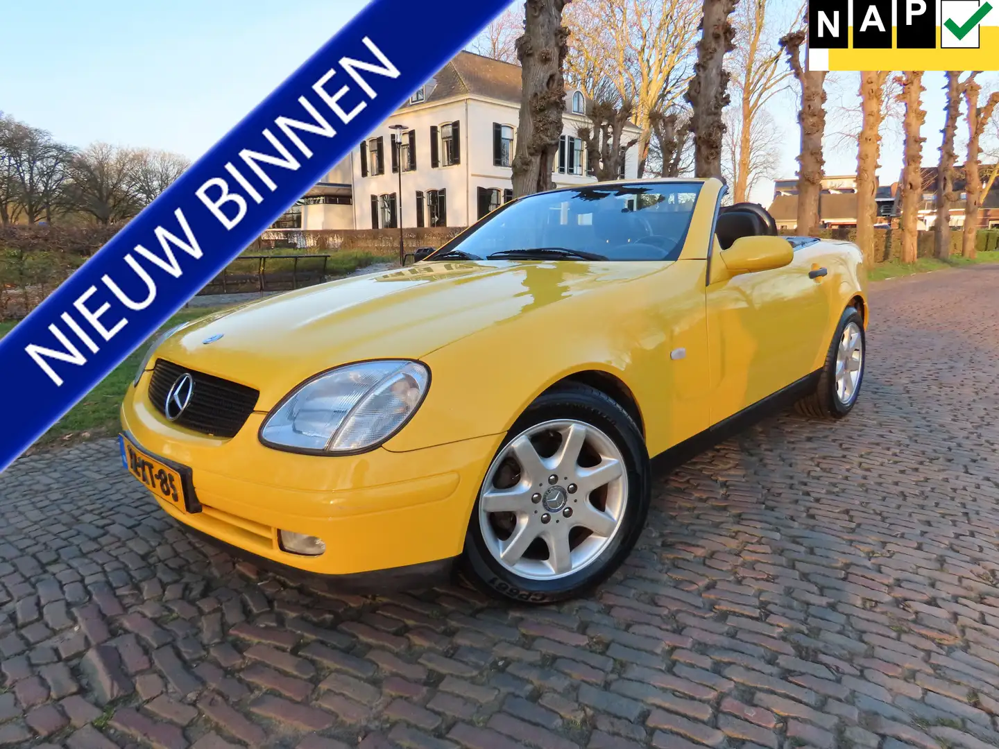 Mercedes-Benz SLK 200 Automaat NL Auto 155758 KM !! N.A.P Leer Sportstoe Amarillo - 1