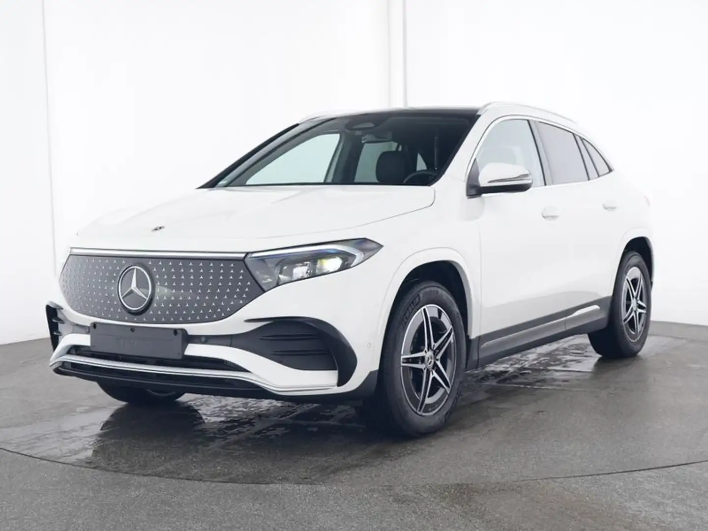 Mercedes-Benz EQA 350 4M AMG LINE ADVANCED/PANO/AHK/TOTW/SHZ Blanc - 1
